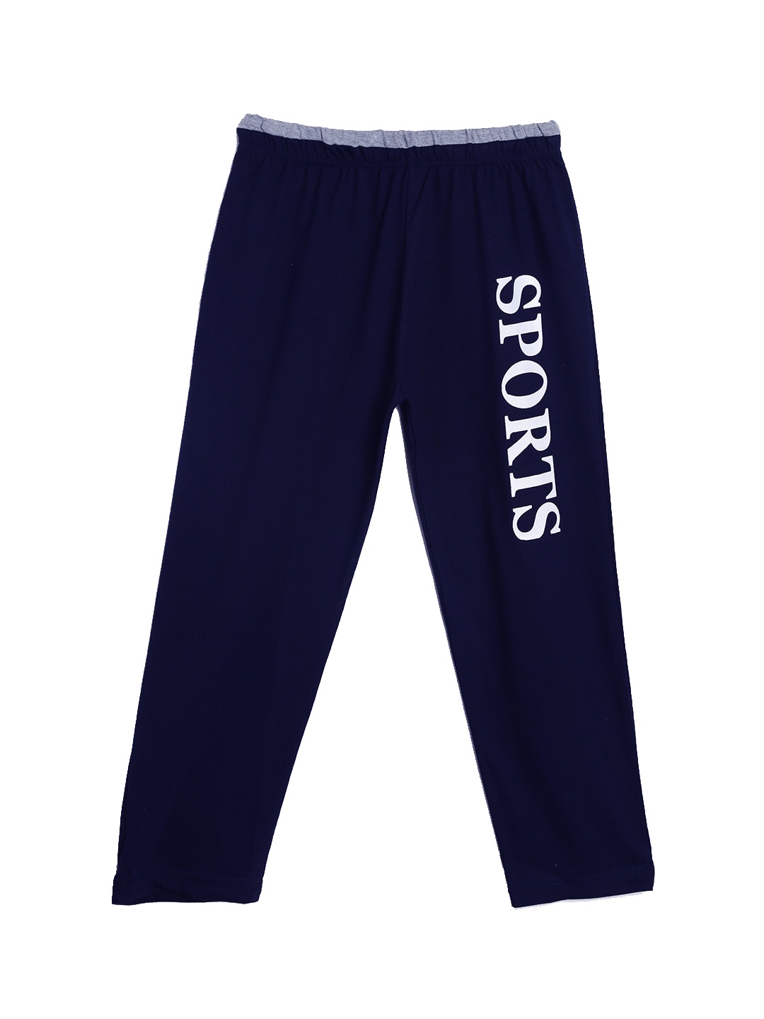 

SWEET ANGEL Boys Navy Blue Straight Fit Solid Track Pants