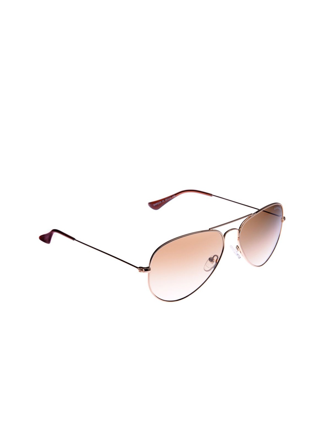 

GIORDANO Unisex Aviator UV Protected Sunglasses GA90236C04, Rose gold