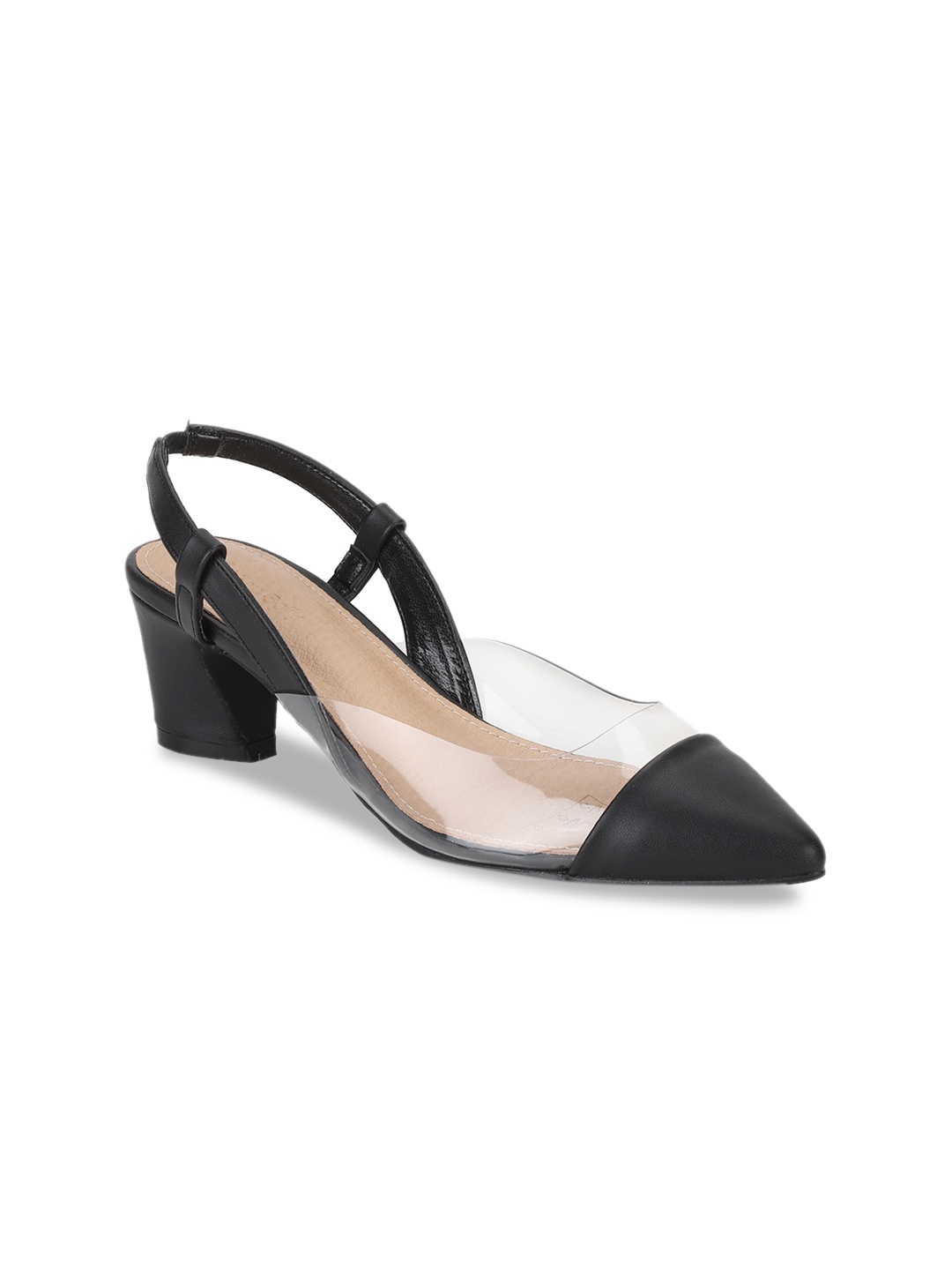 

Allen Solly Woman Women Black Solid Pumps