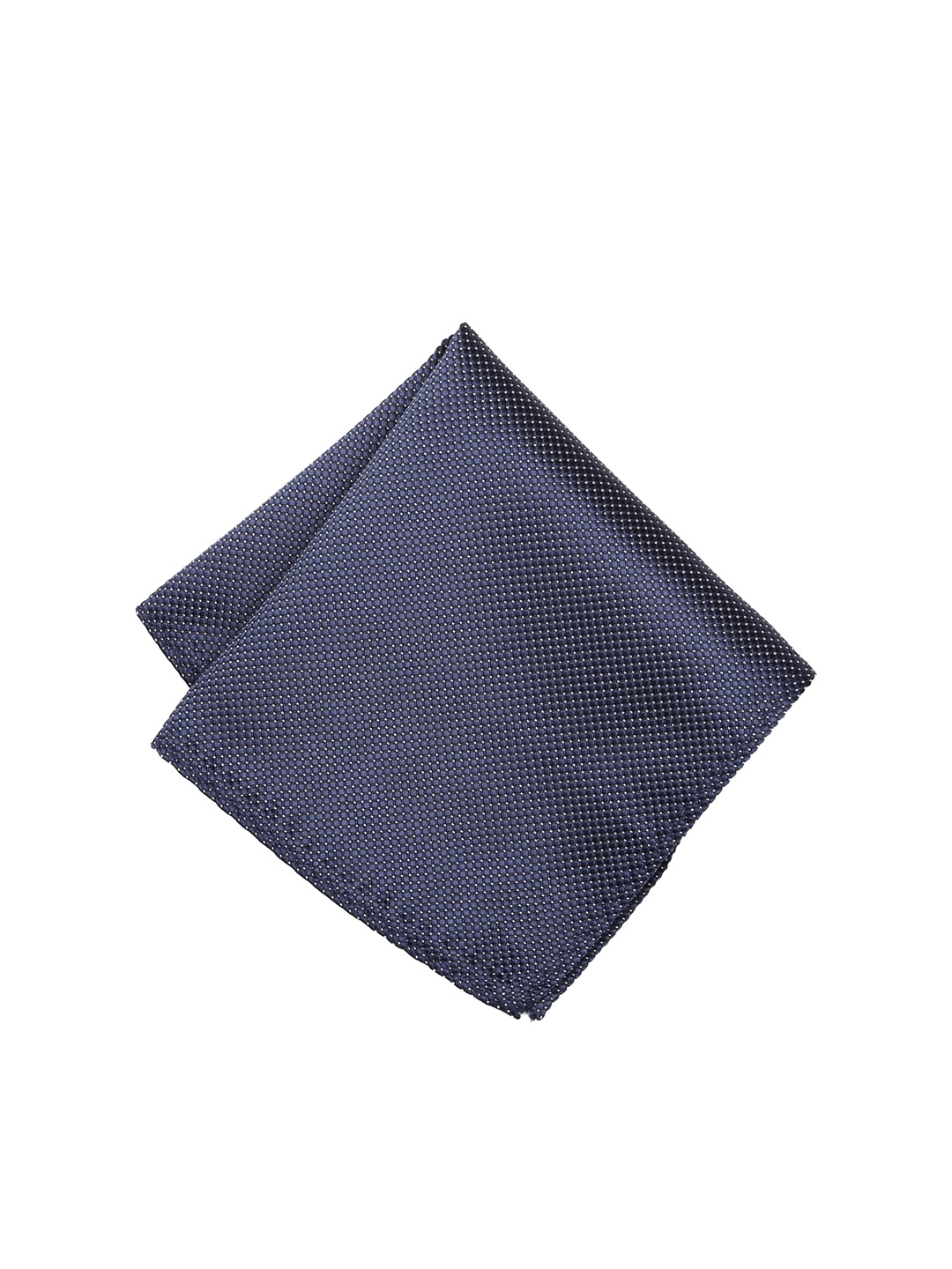 

Peter England Men Navy Blue Woven Design Pocket Square