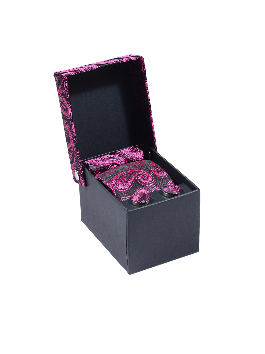 

Tossido Men Pink & Silver-Toned Accessory Gift Set