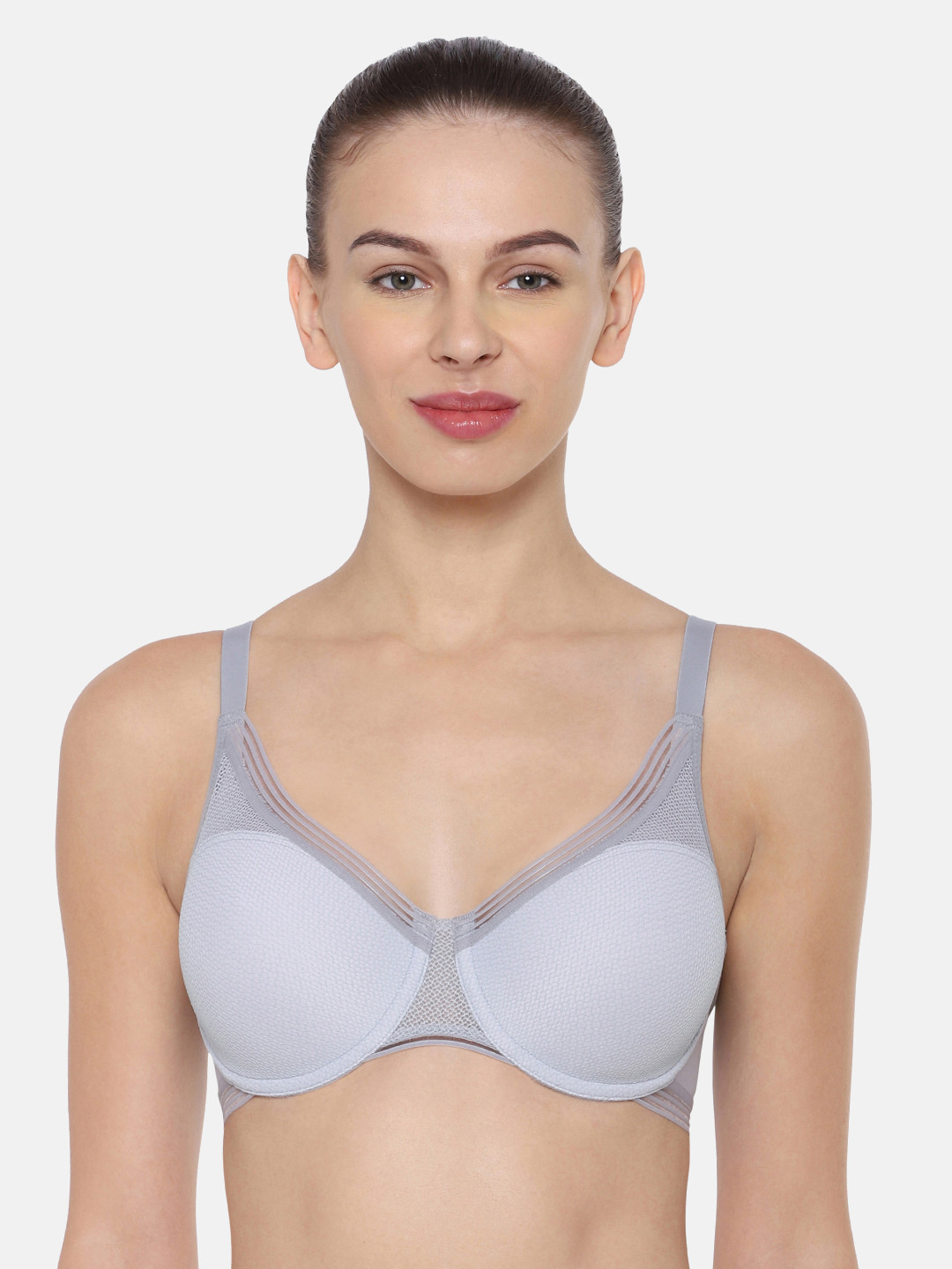 

Triumph Infinite Sensation Invisible Wired Non Padded Support Spacer Big-Cup Bra, Blue