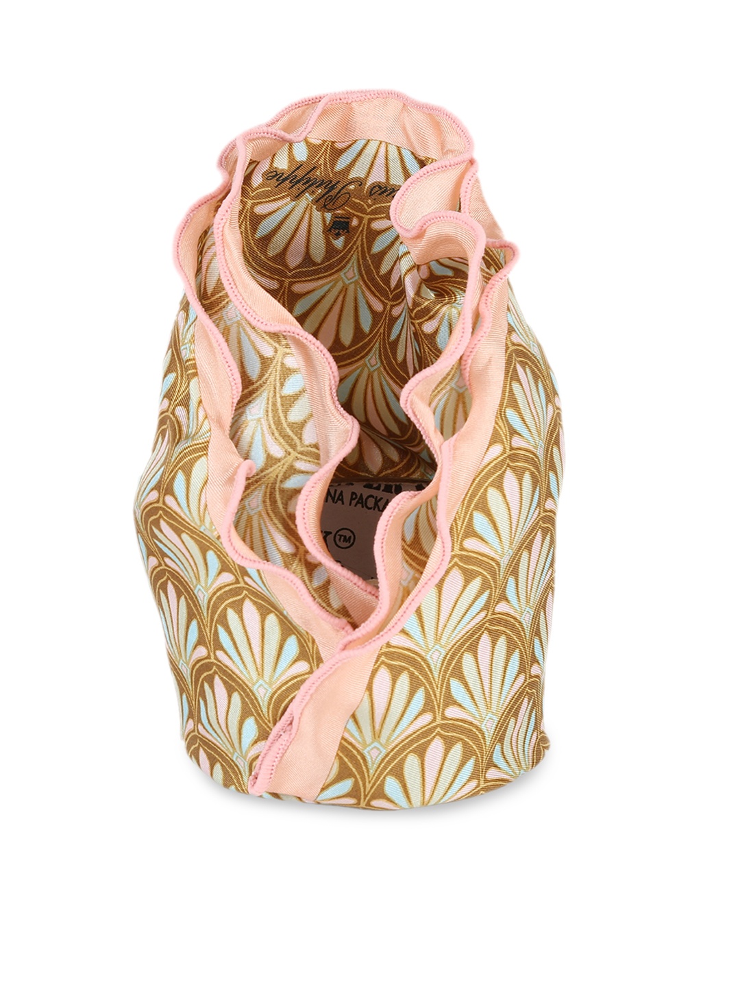 

Louis Philippe Men Brown Printed Pocket Square