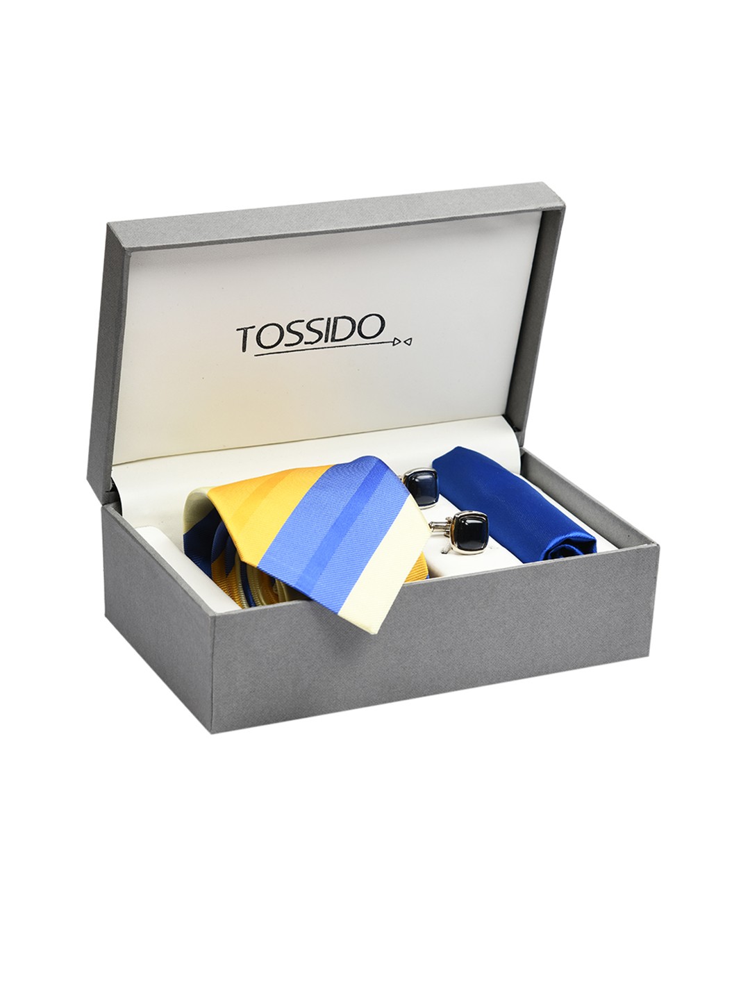 

Tossido Men Multicoloured Accessory Gift Set, Blue