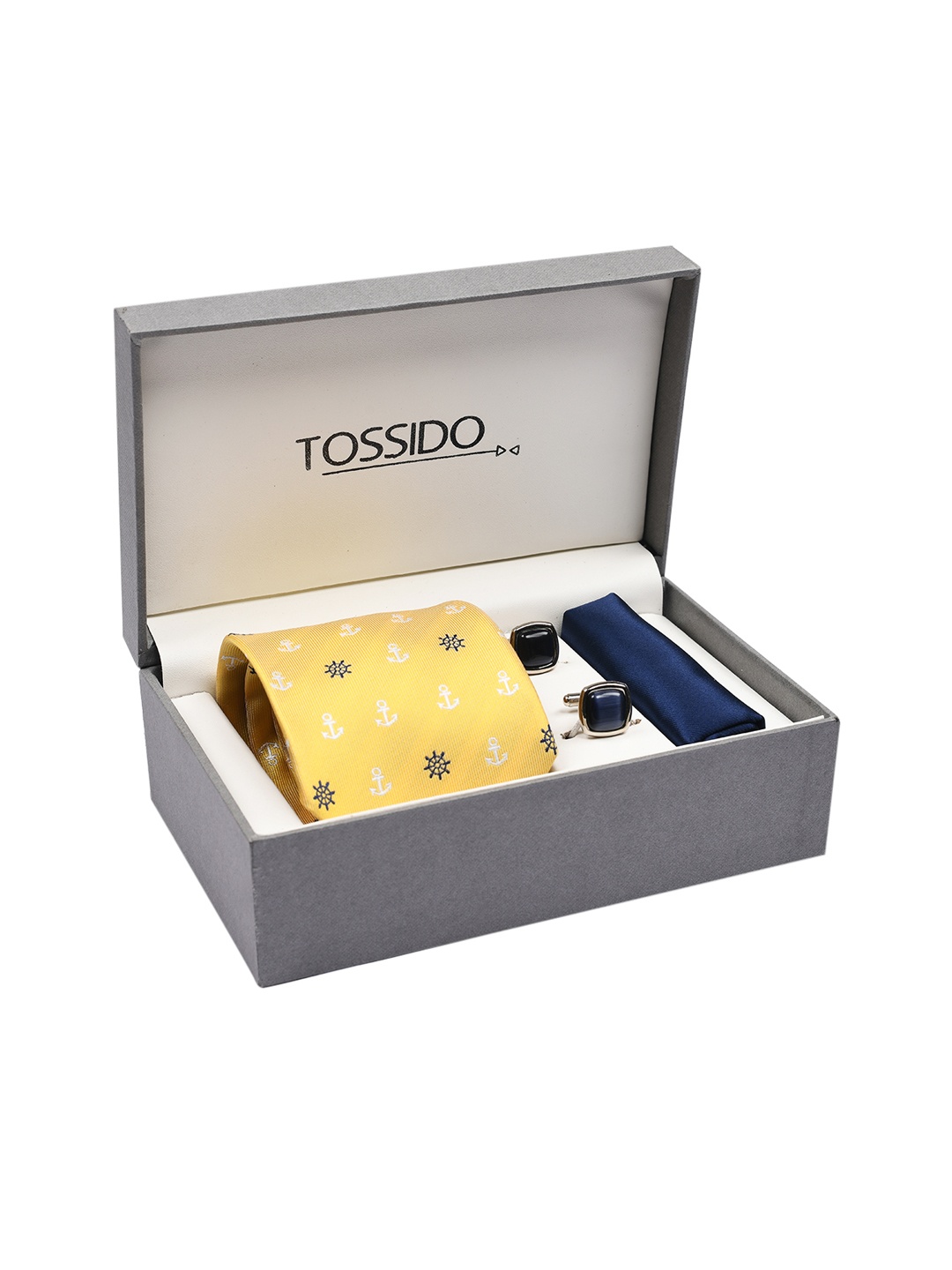 

Tossido Men Multicoloured Accessory Gift Set, Yellow