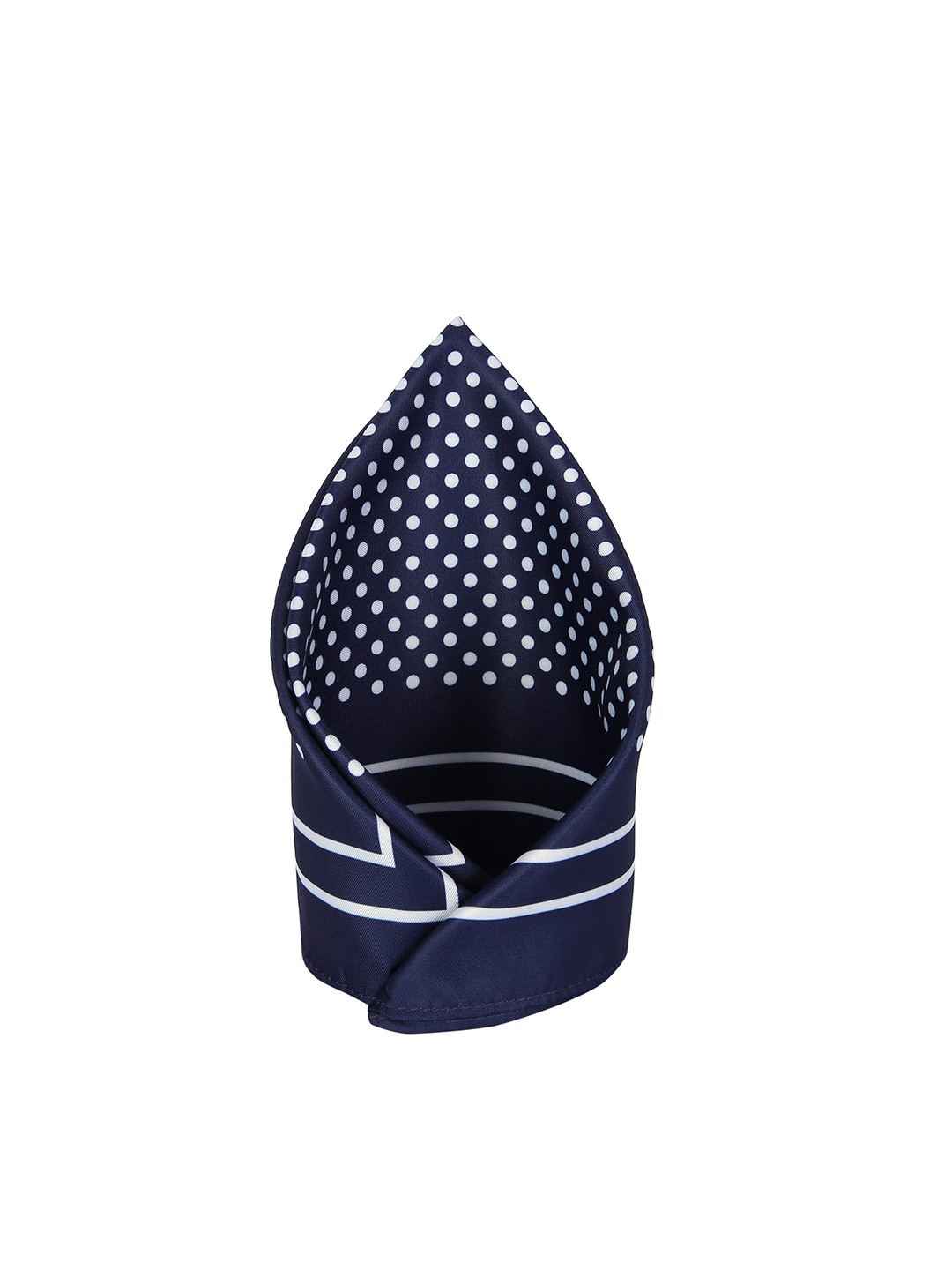 

Peter England Men Blue & White Printed Pocket Square