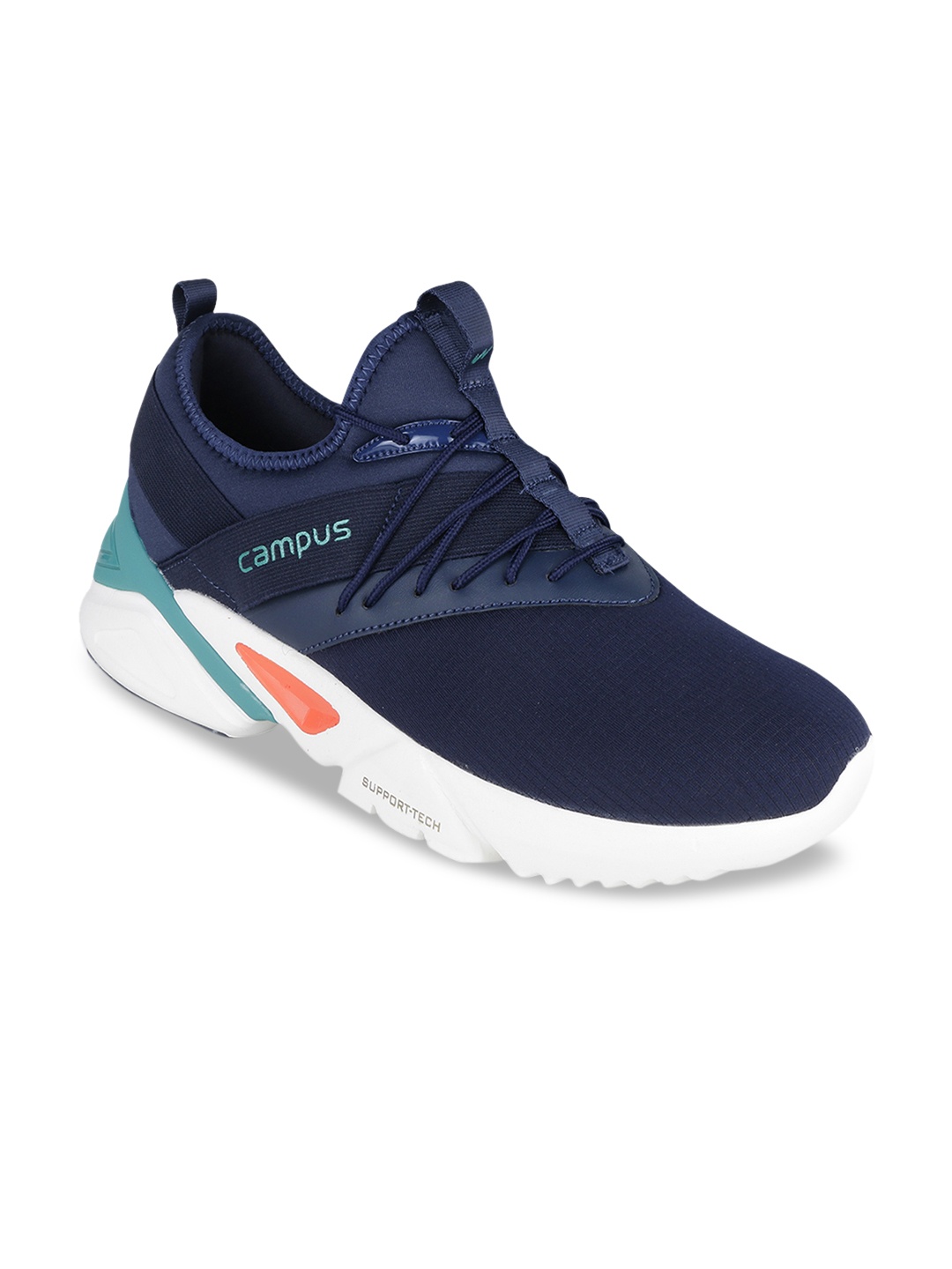 

Campus Men Navy Blue Running Shoes