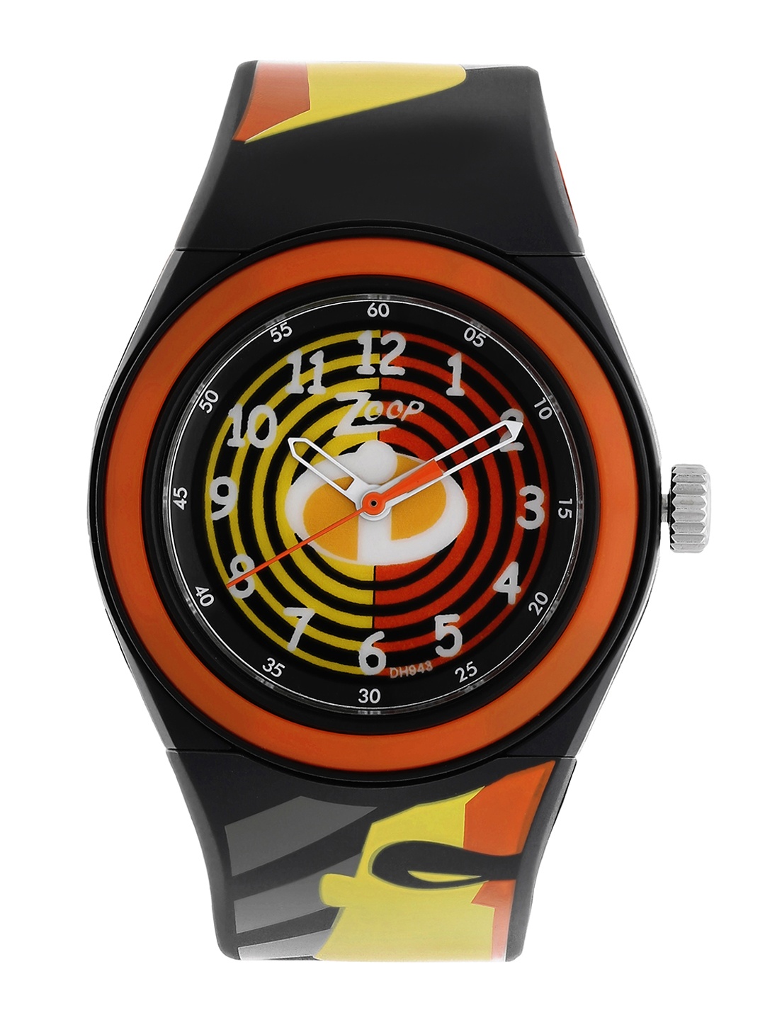 

Zoop Unisex Yellow & Red Analogue Watch C4048PP22