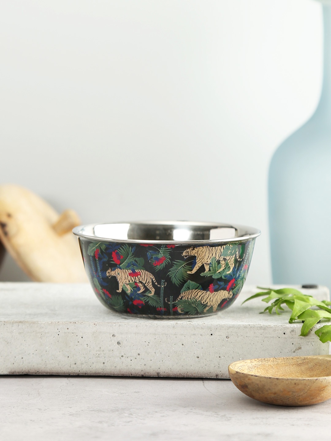 

India Circus by Krsnaa Mehta Grey Bowl