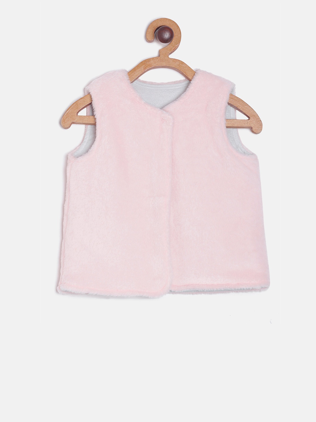 MINI KLUB Girls Pink Open Front Jacket