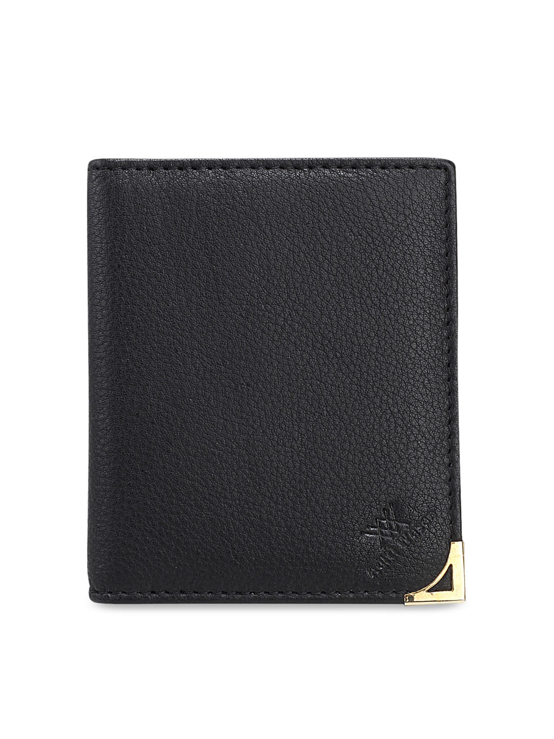 

Aditi Wasan Men Black Solid Card Holder