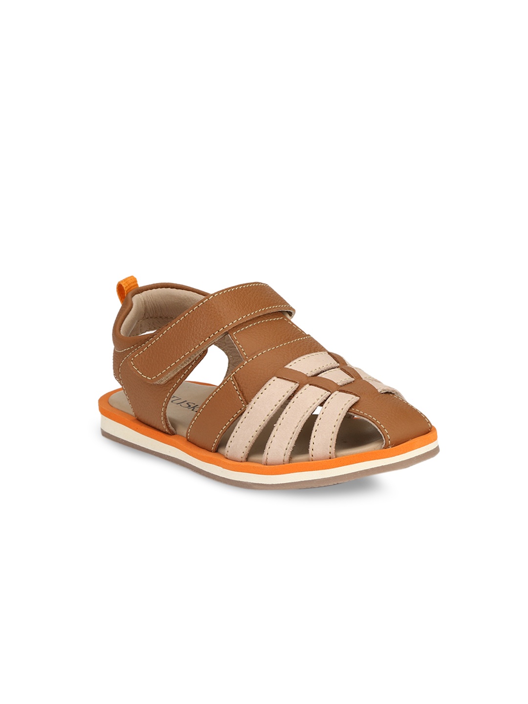 

TUSKEY Boys Tan Sandals
