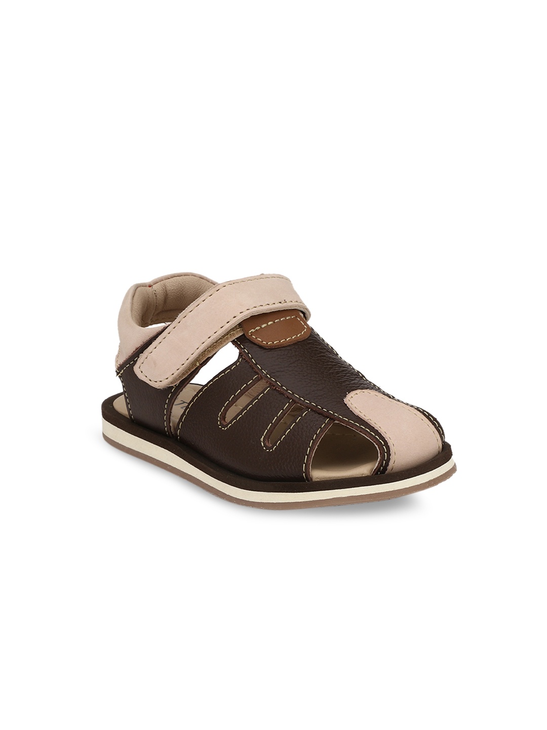 

TUSKEY Boys Coffee Brown Sandals