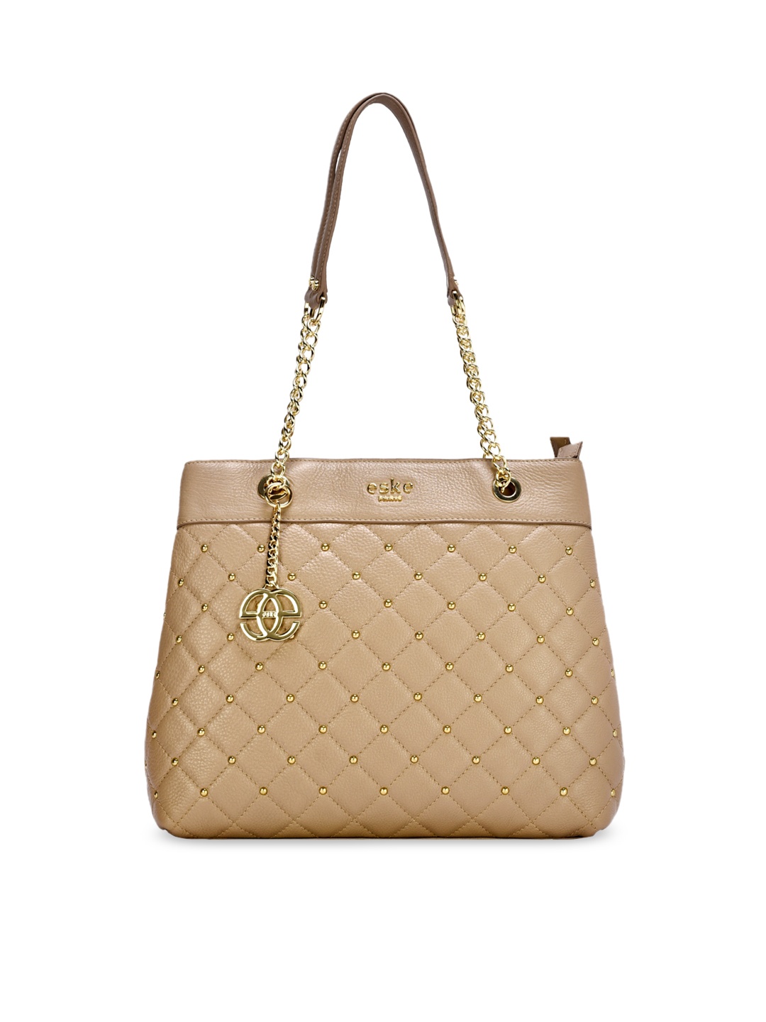 

Eske Beige Embellished Shoulder Bag