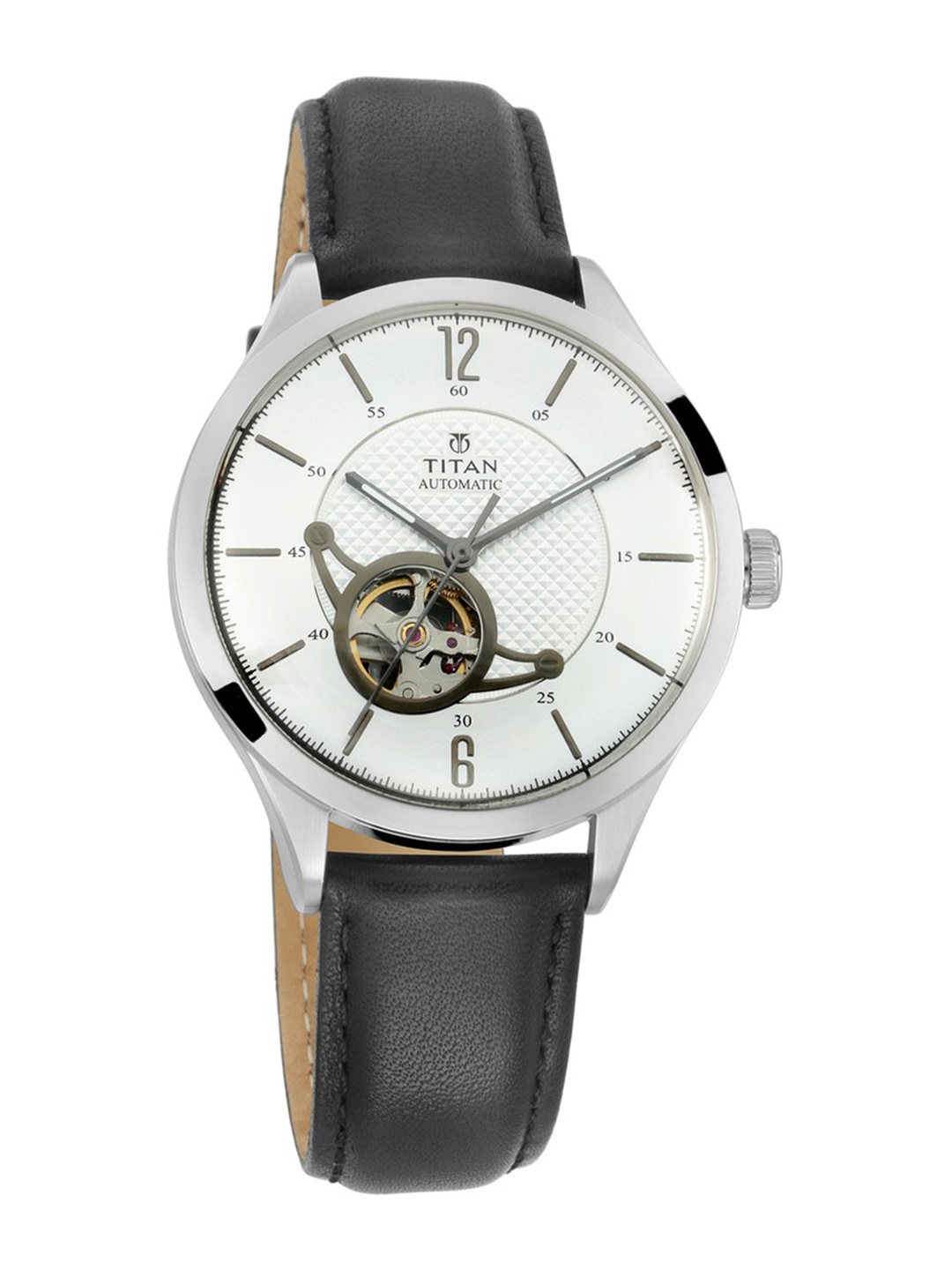 

Titan Mechanical Men Silver Analogue watch 90111SL01