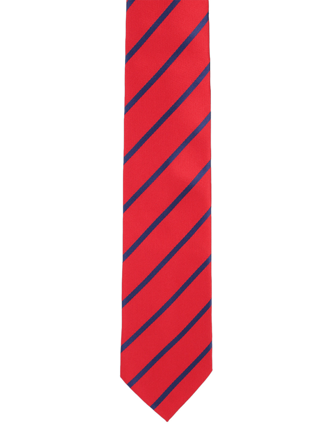 

Van Heusen Red Striped Broad Tie