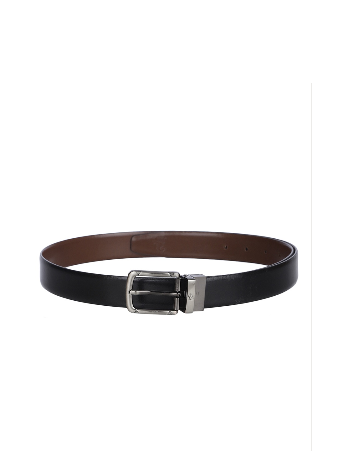 

Kara Men Black & Brown Solid Reversible Leather Belt