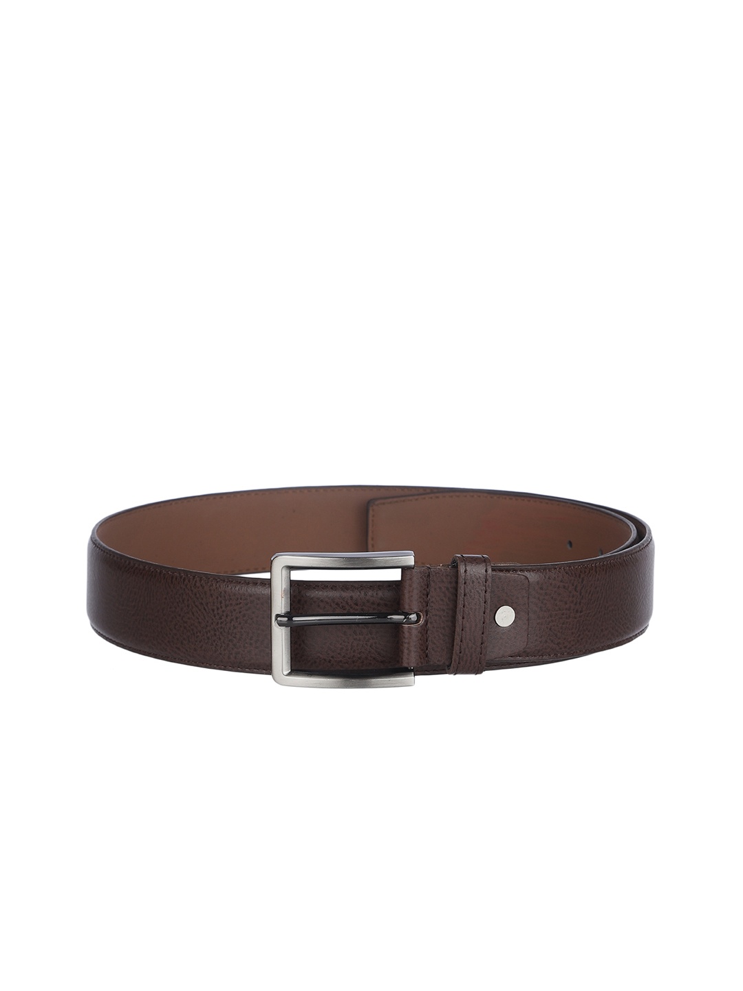 

Kara Men Brown Solid Leather Belt
