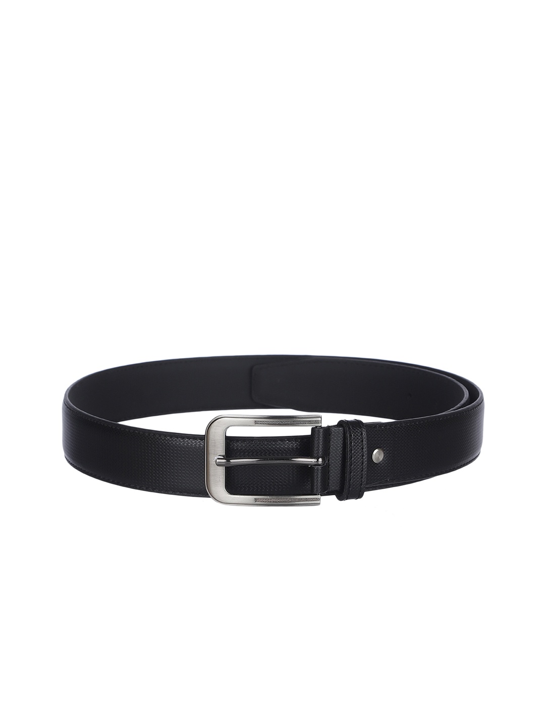 

Kara Men Black Textured Leather Belt