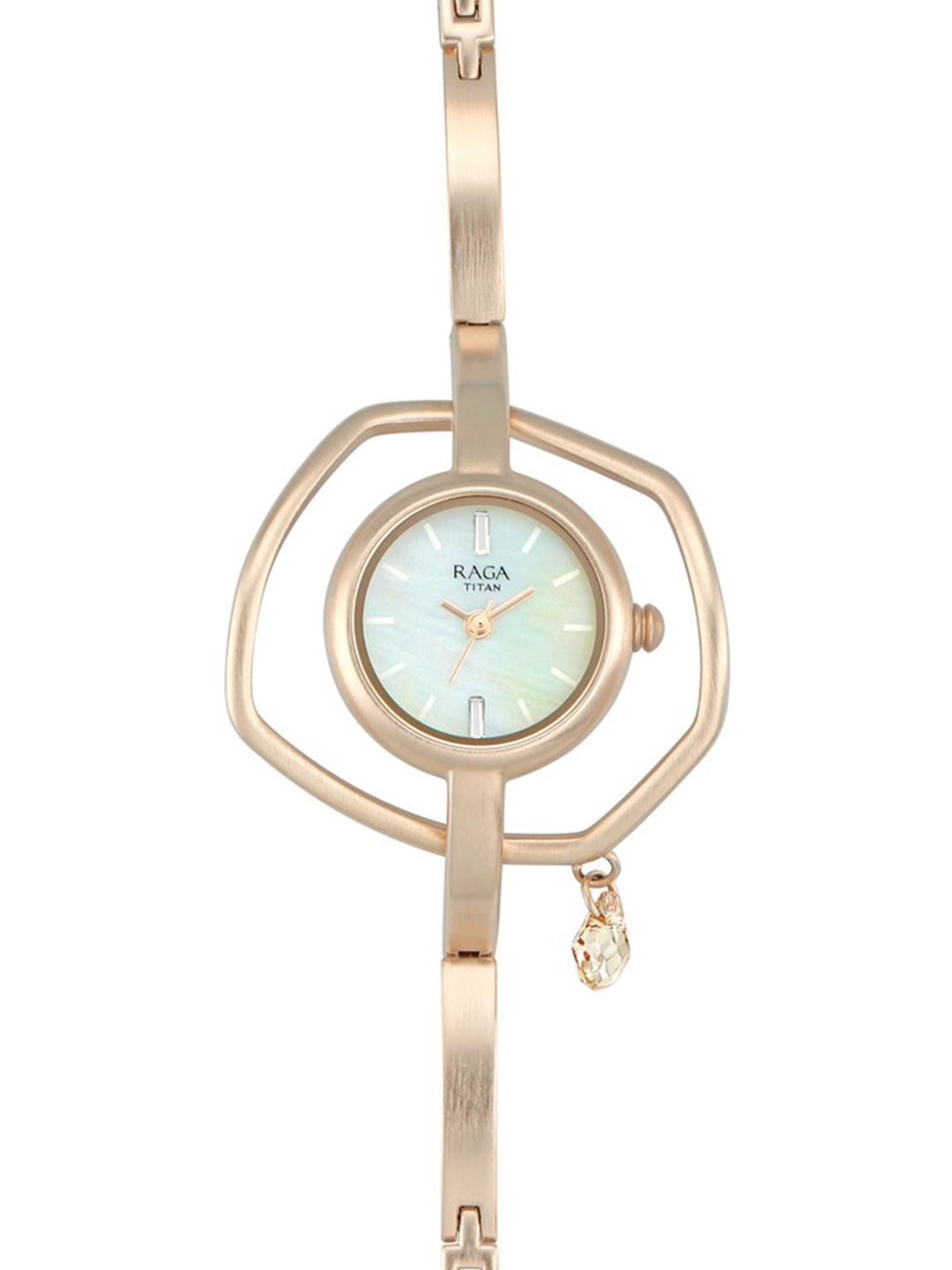 

Titan Raga I Am Women Cream Analogue watch NL95101WM01