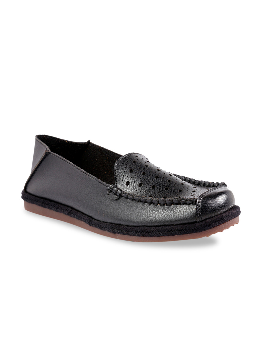 

meriggiare Women Black Loafers