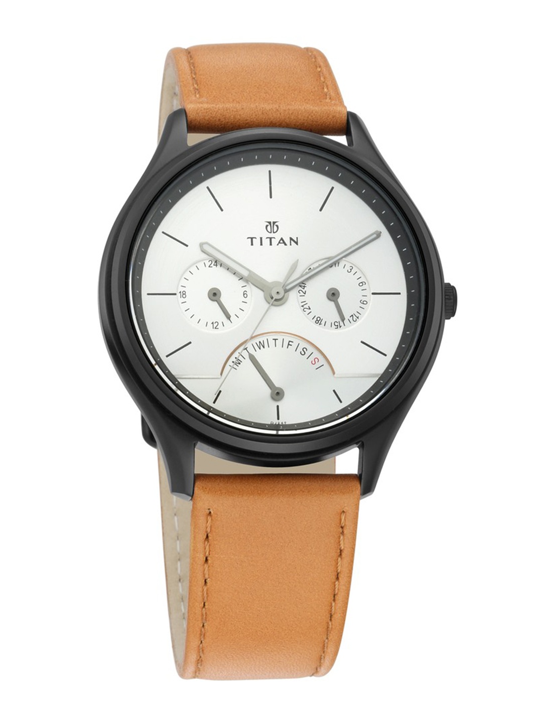 

Titan Neo Men Silver Analogue watch 1803NL01