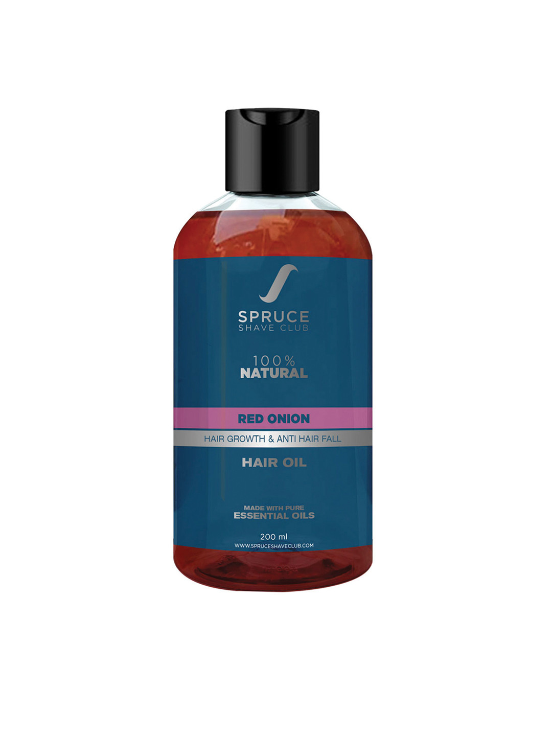 

Spruce Shave Club Unisex Blue Red Onion Hair Oil For Hair Growth & Hair Fall Control 200ml