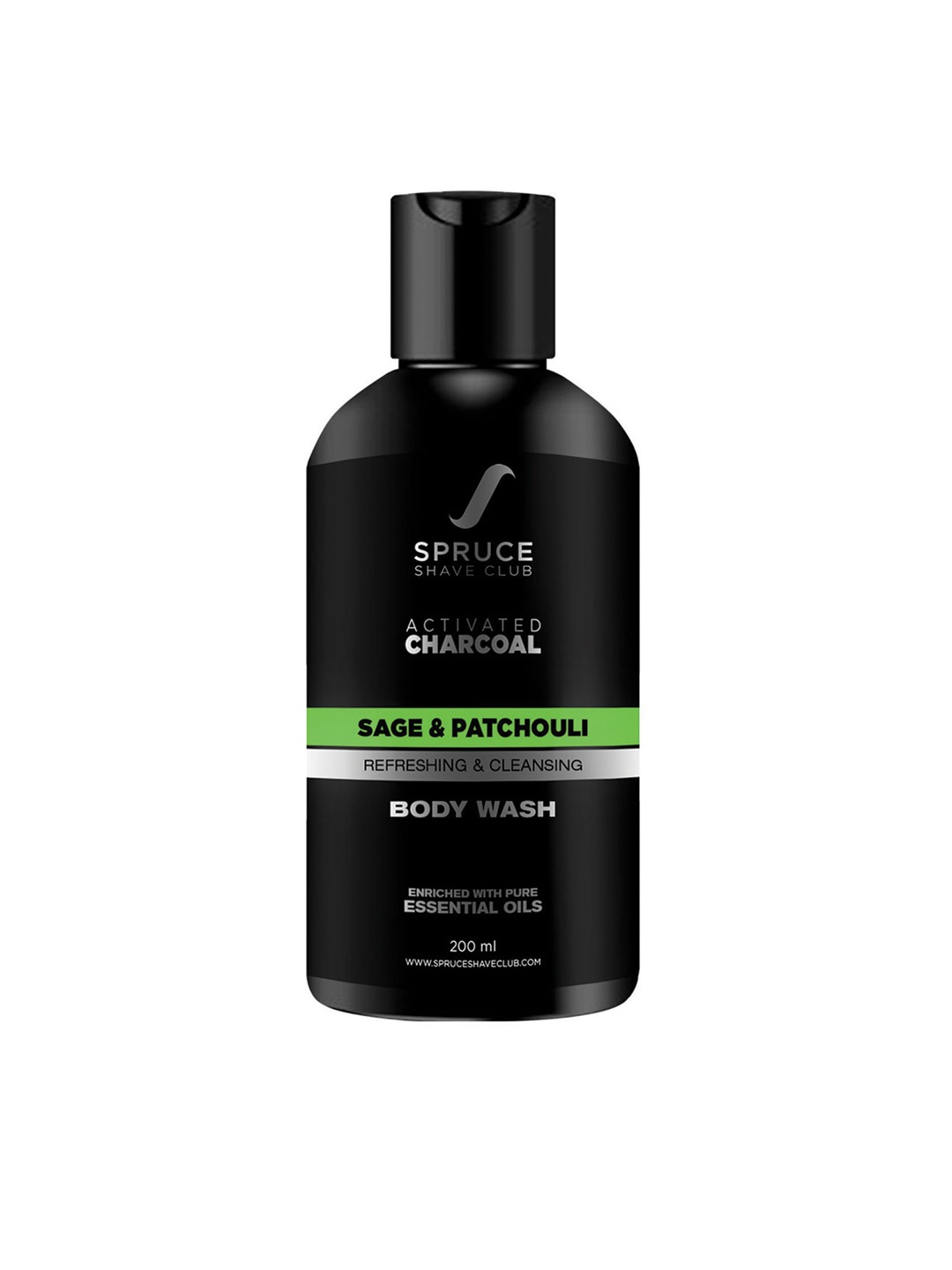 

Spruce Shave Club Black Men Charcoal Sage & Patchouli Body Wash - 200ml