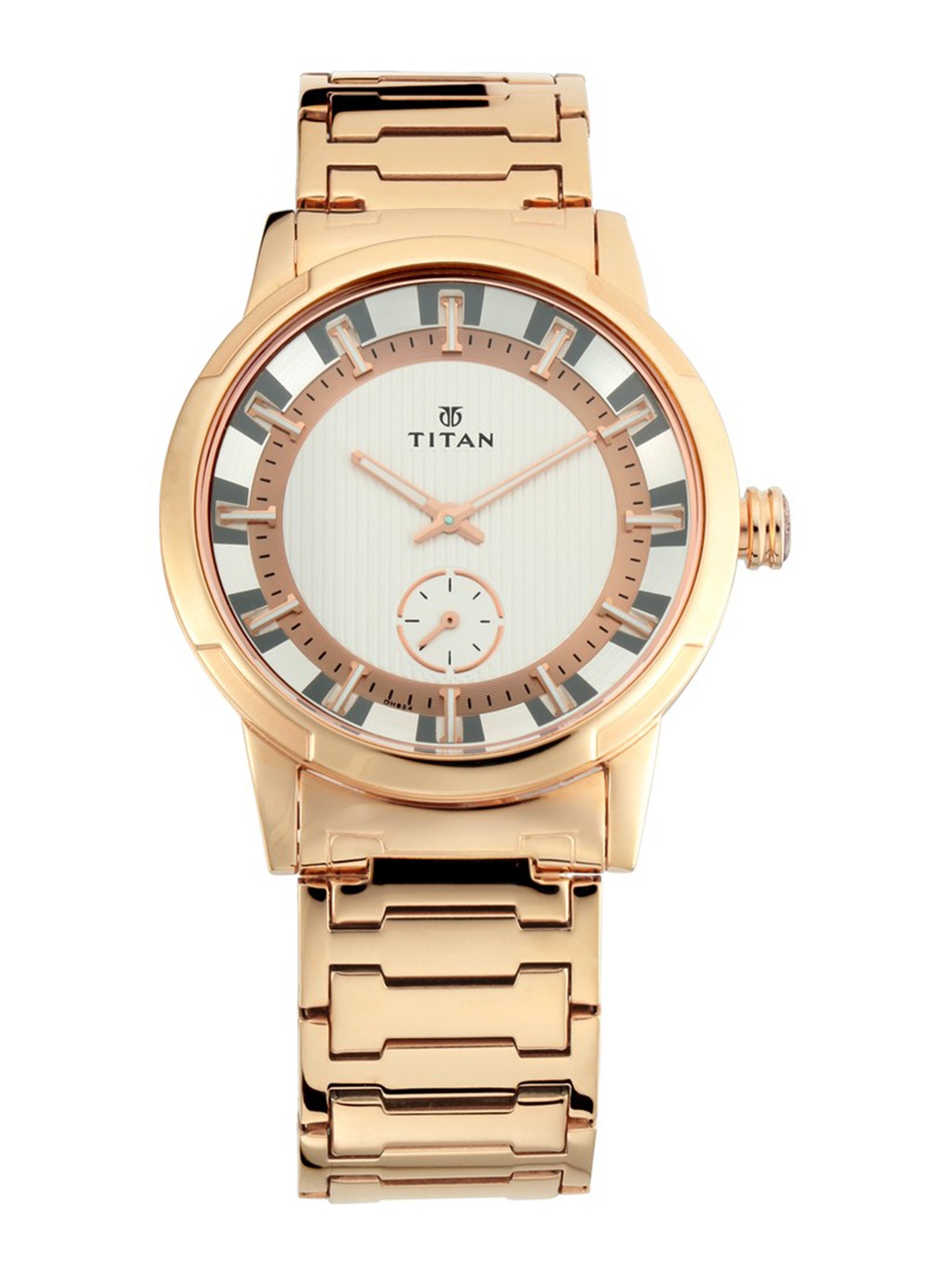 

Titan Grandmaster Men Silver Analogue watch NL1792WM01