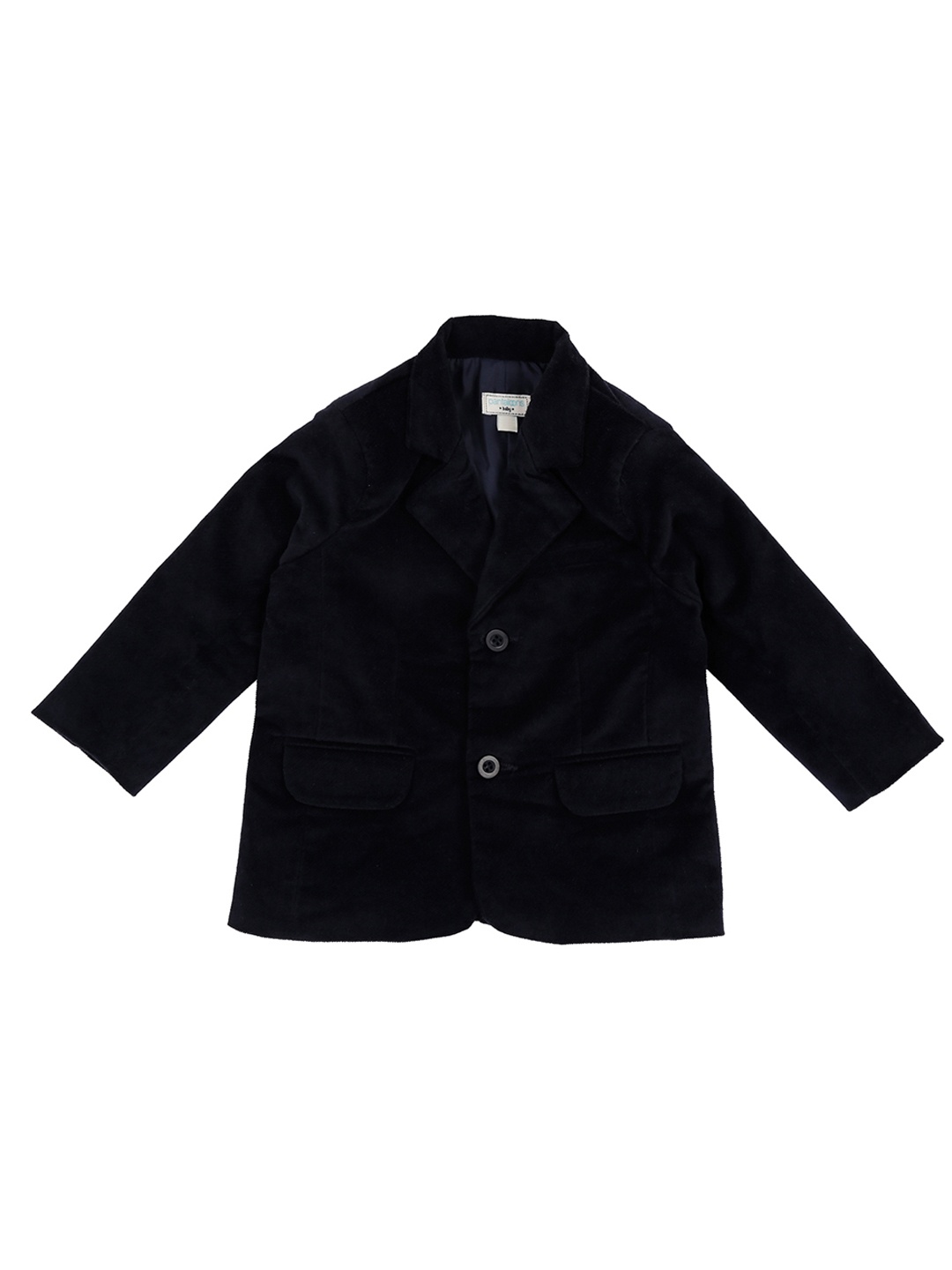 

Pantaloons Baby Boys Black Solid Tailored Jacket
