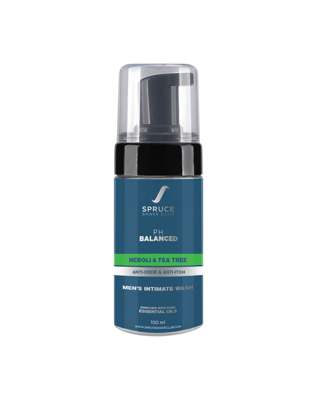 

Spruce Shave Club Men Blue Ph Balanced Formulation with Tea Tree & Neroli Oil Intimate Wash - 100ml