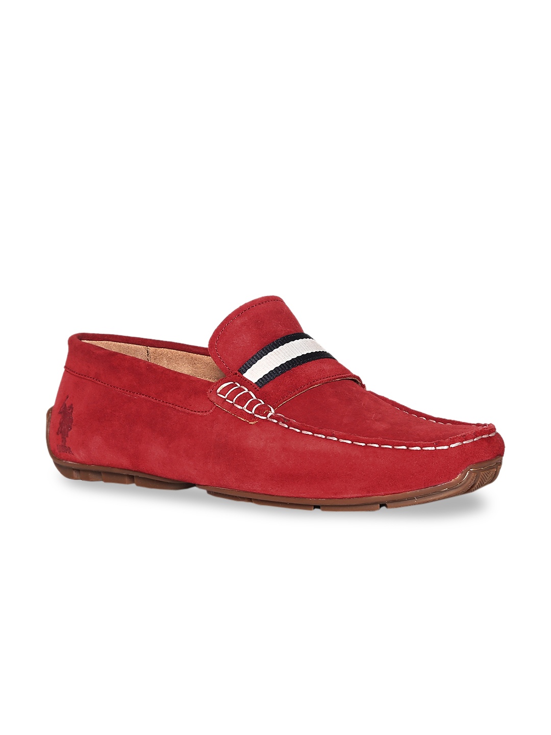 

U.S. Polo Assn. Men Red Driving Shoes
