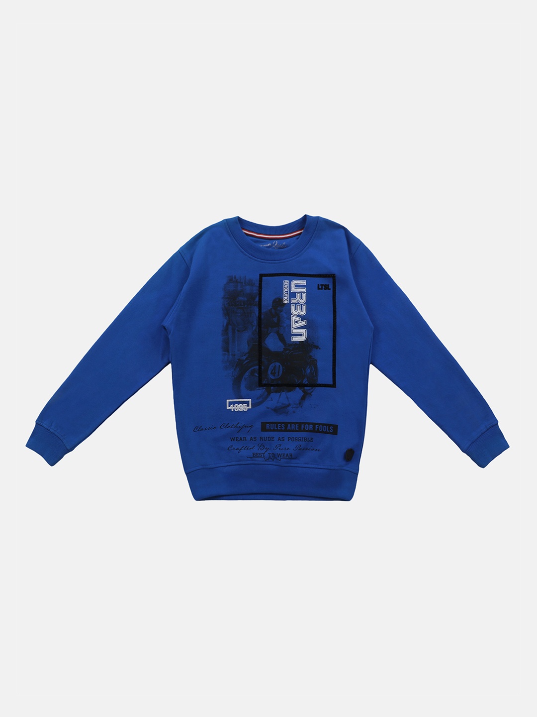 

Lil Tomatoes Boys Navy Blue Sweatshirt