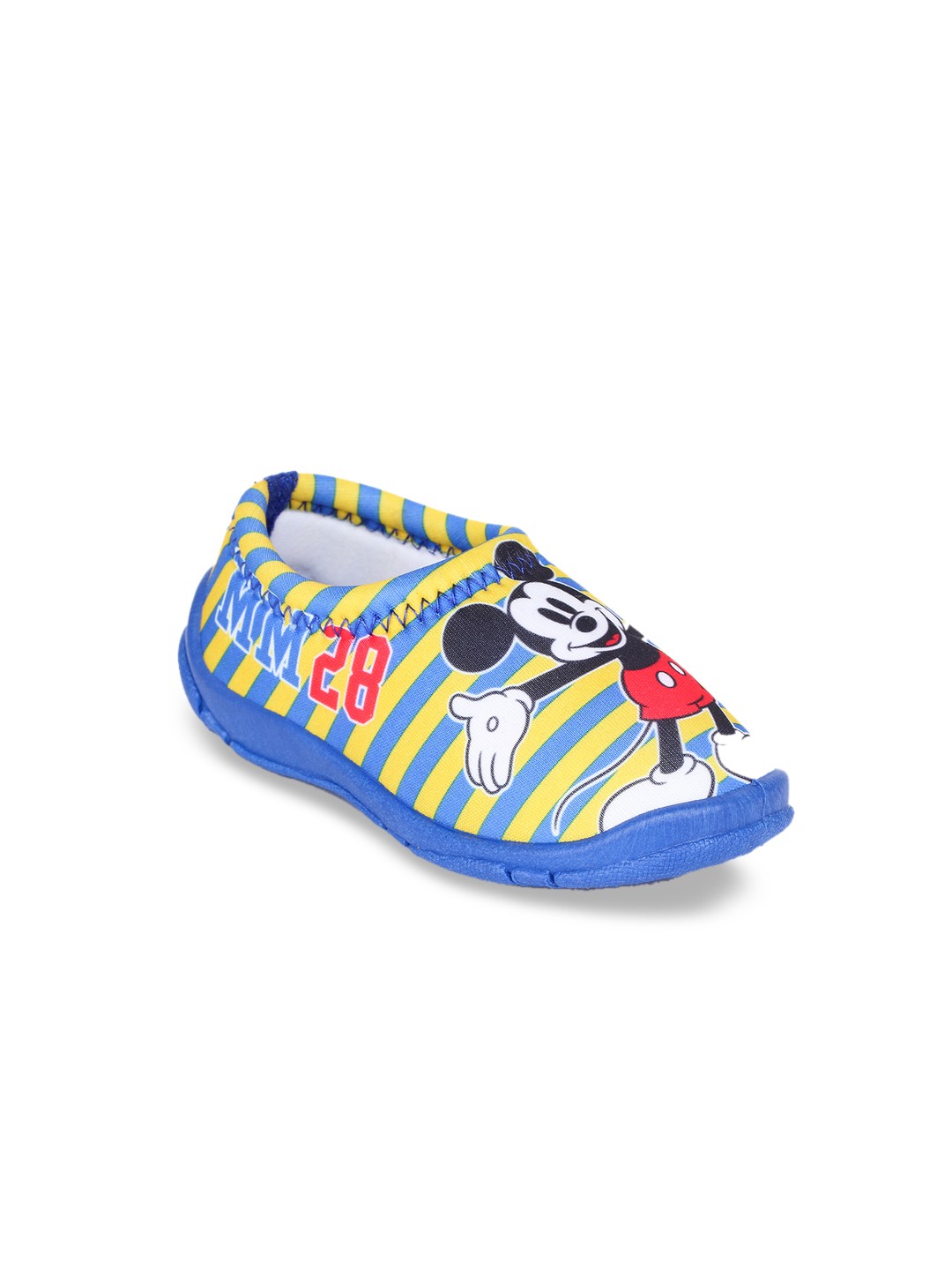 

toothless Boys Yellow Disney Mickey Blue Slip-On Sneakers