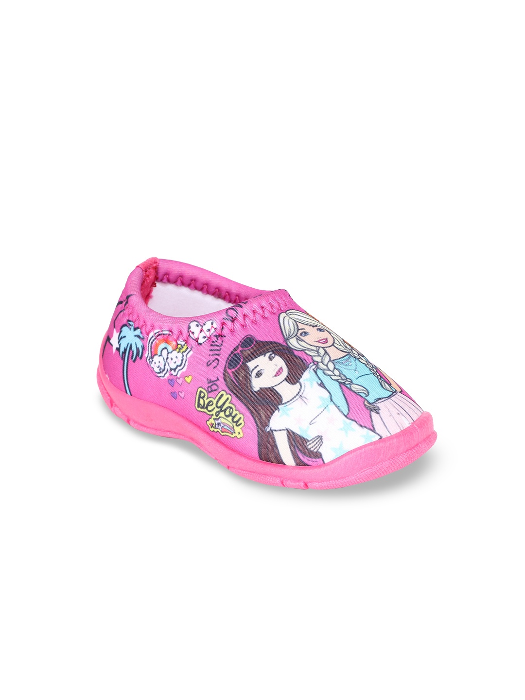 

toothless Girls Pink Barbie Slip-On Lightweight Sneakers