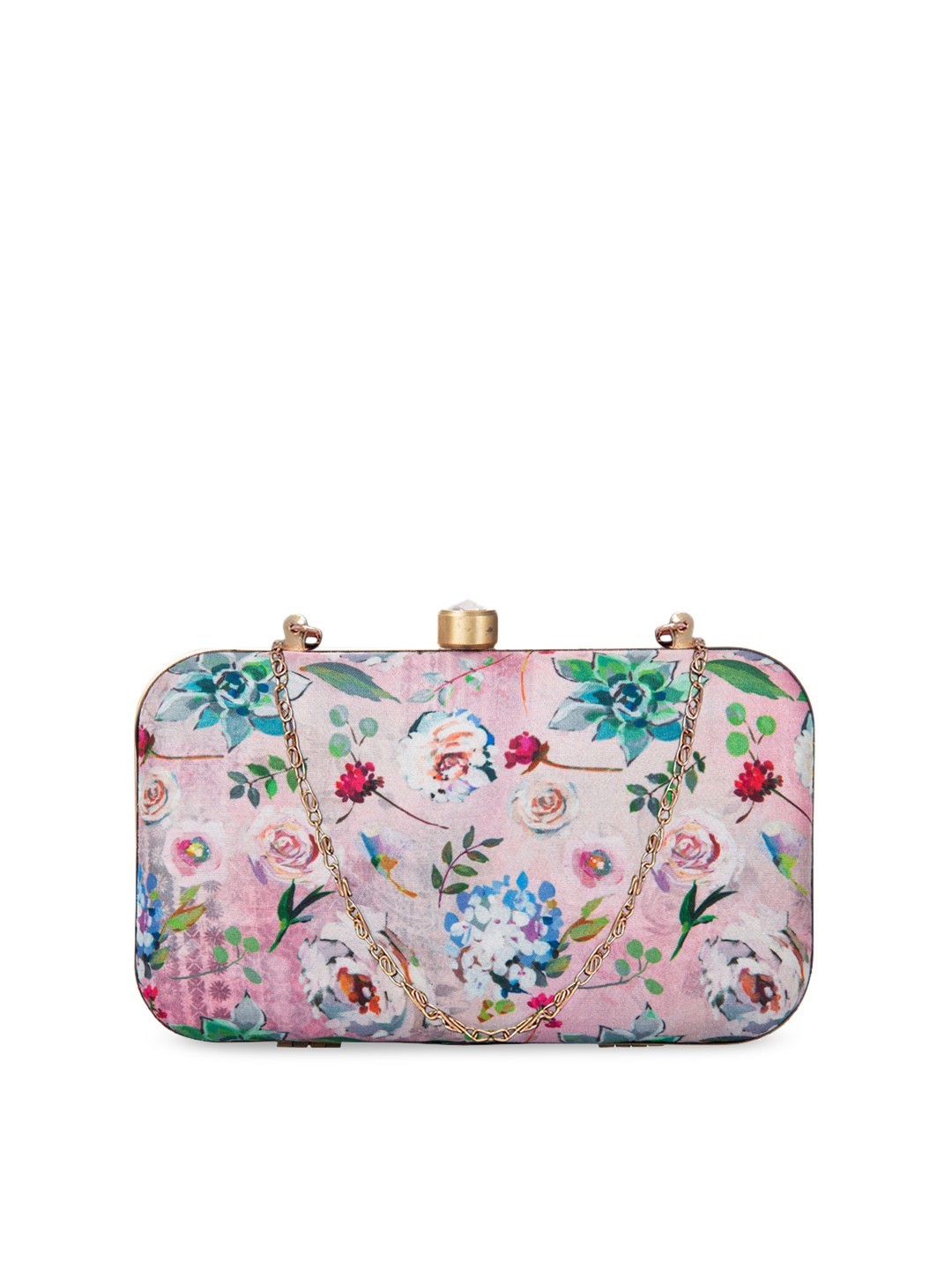 

PARIZAAT BY SHADAB KHAN Multicoloured Printed Clutch, Multi