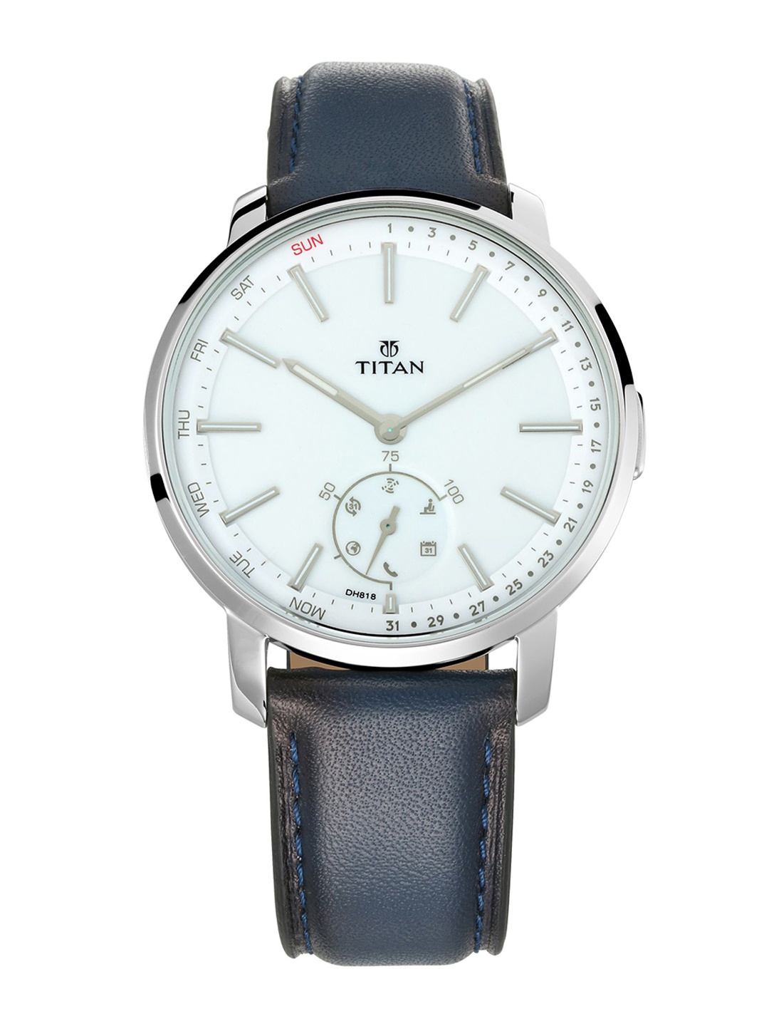 

Titan Connected Men White Analogue watch 1785SL01