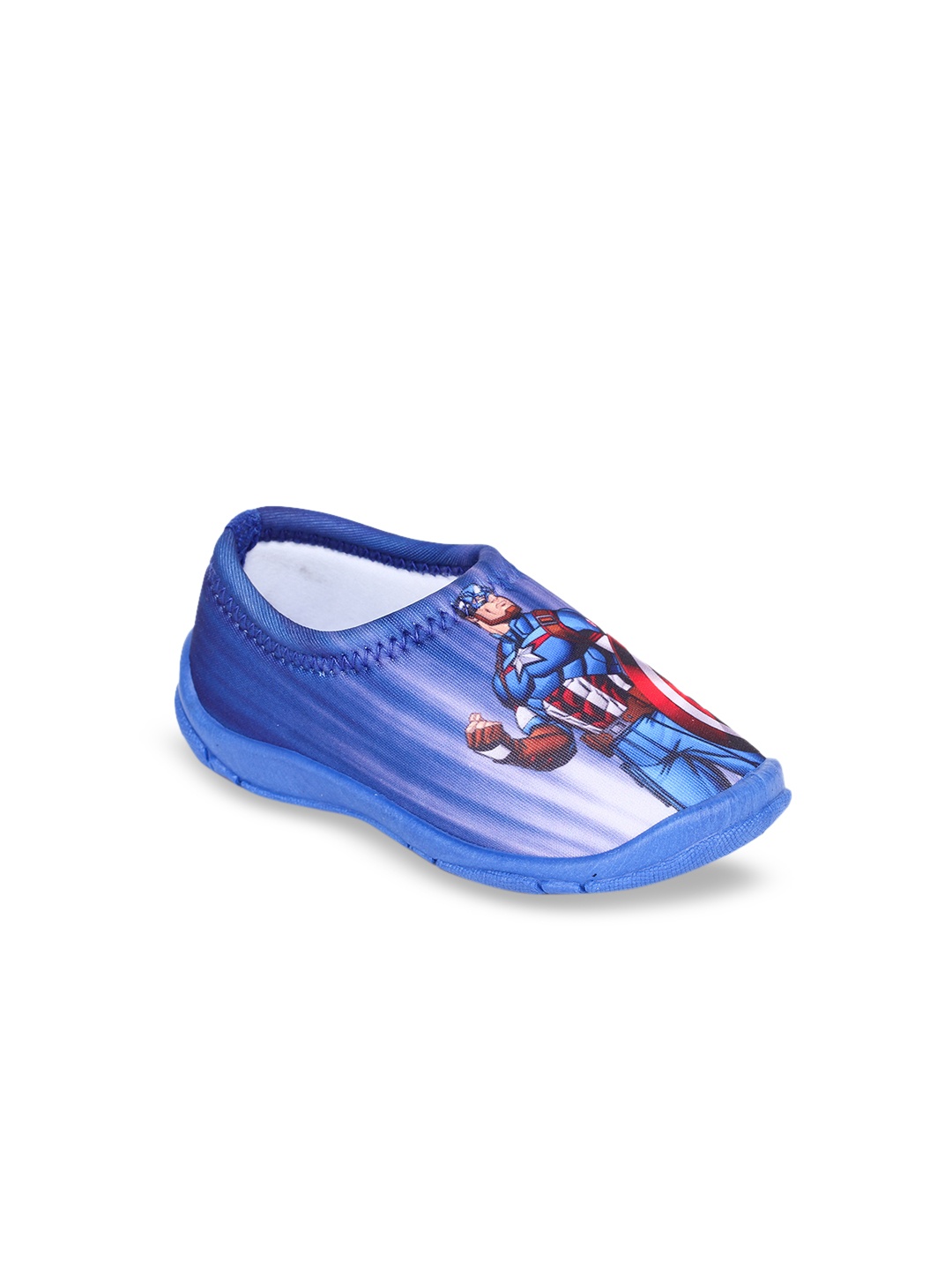 

toothless Boys Captain America Slip-On Sneakers, Blue
