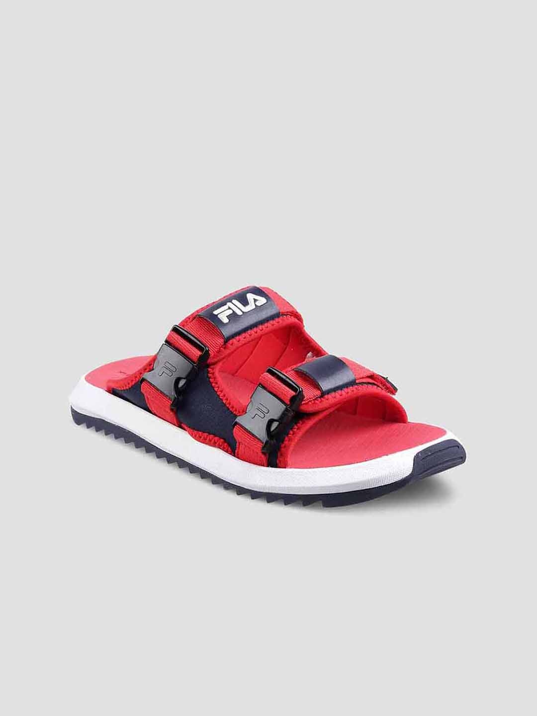 

FILA Men Red & Grey ALTERRO Tech Sports Sandals