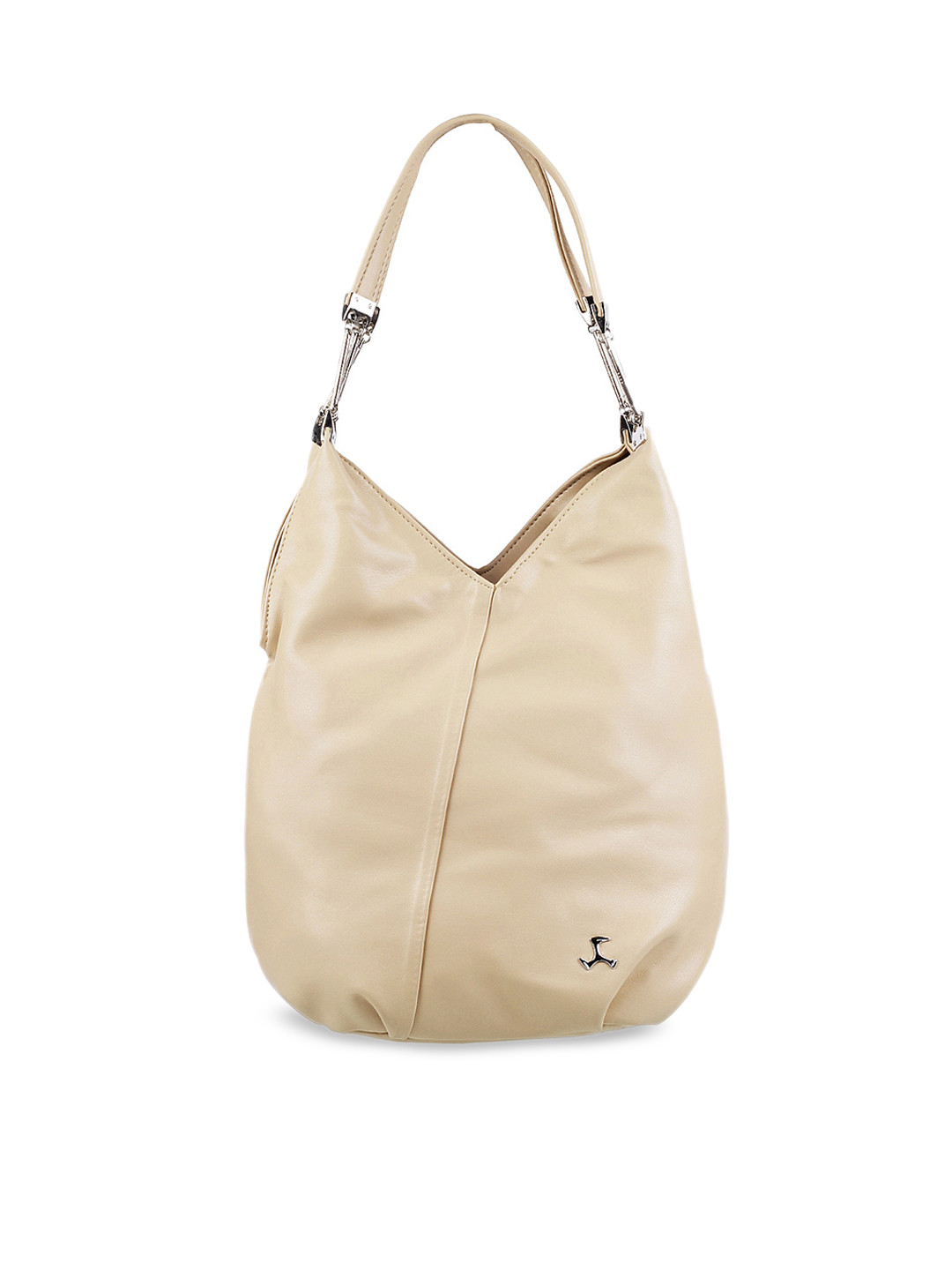 

Mochi Women Beige Solid Shoulder Bag