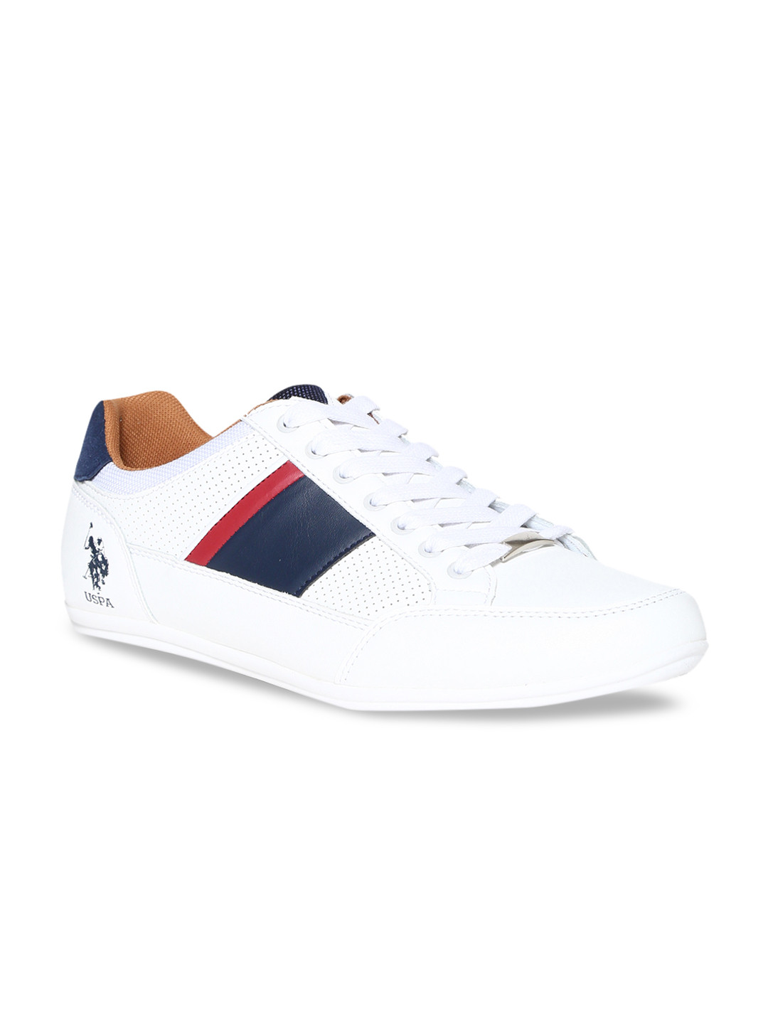 

U.S. Polo Assn. Men White Sneakers