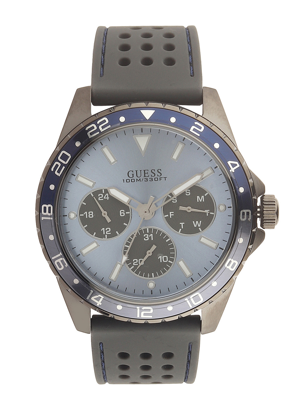

GUESS Men Blue Analogue Watch W1108G6