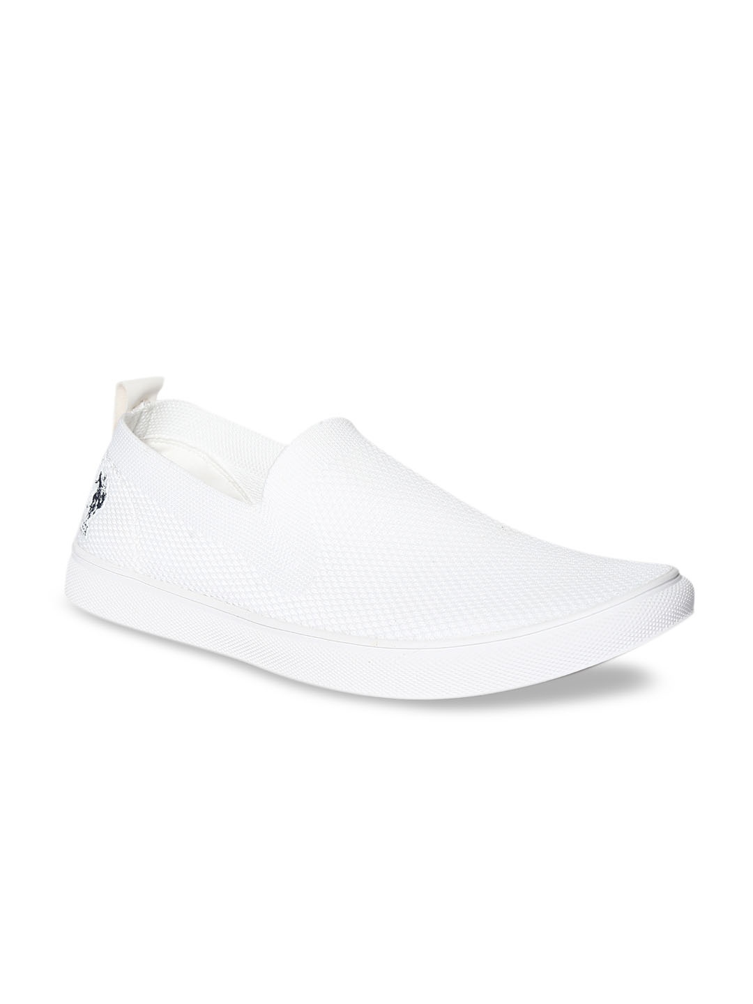 

U.S. Polo Assn. Men Off-White Slip-On Sneakers