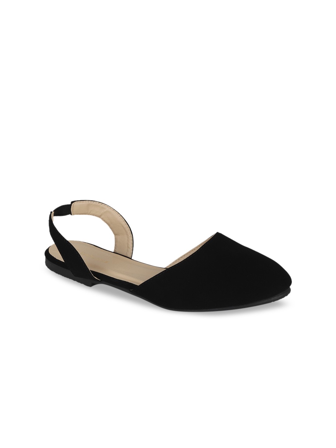 

Van Heusen Woman Black Solid Ballerinas