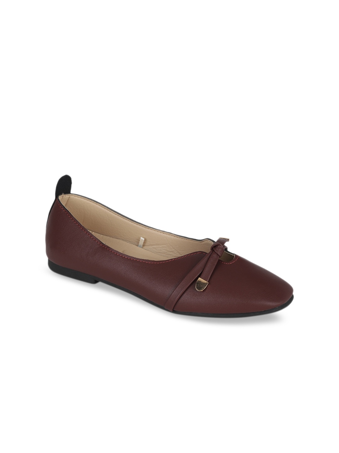 

Van Heusen Women Maroon Solid Ballerinas