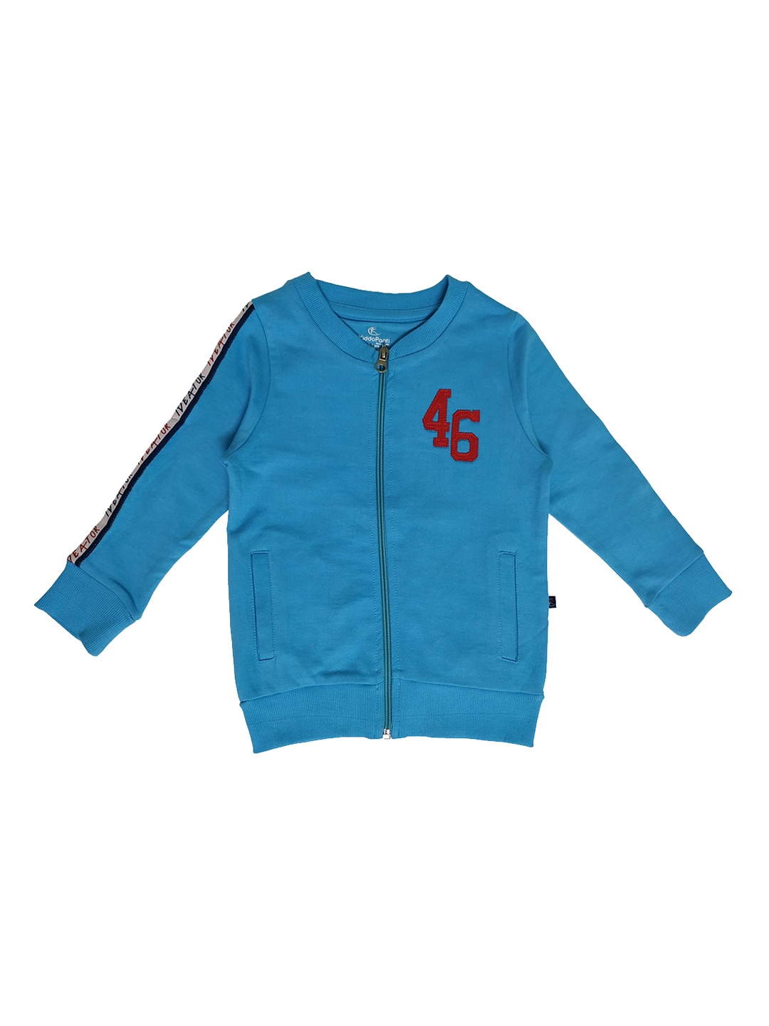 

KiddoPanti Boys Blue Printed Sweatshirt