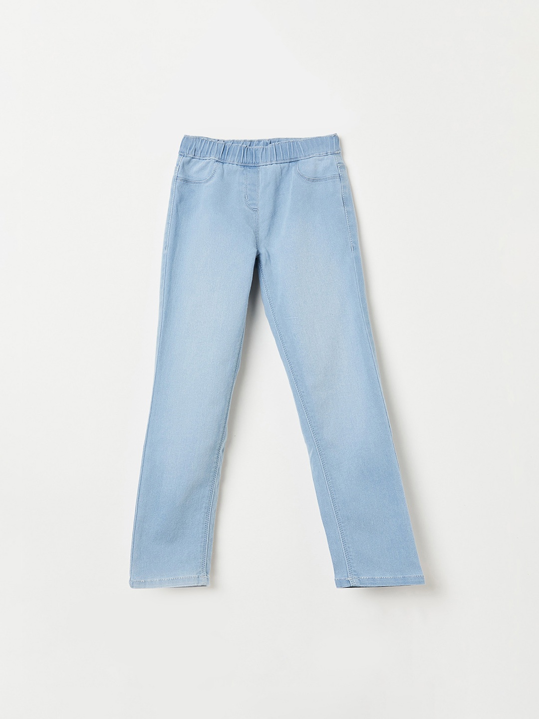 

Fame Forever by Lifestyle Girls Blue Skinny Fit Mid-Rise Clean Look Jeans