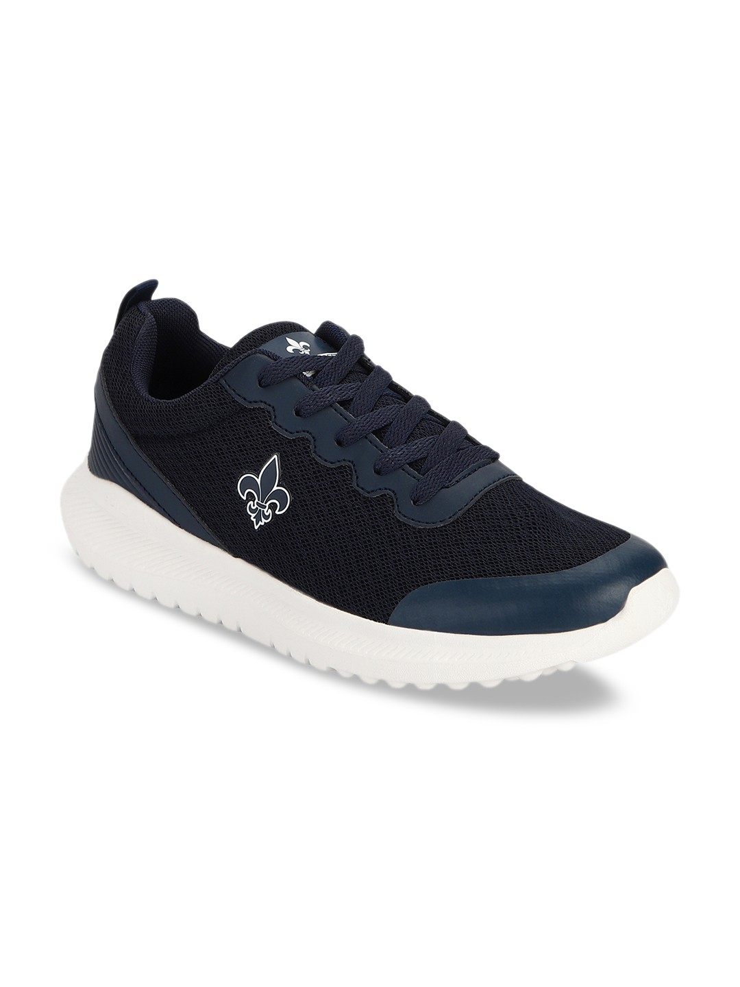 

Bond Street By Red Tape Men Navy Blue Mesh Walking Shoes