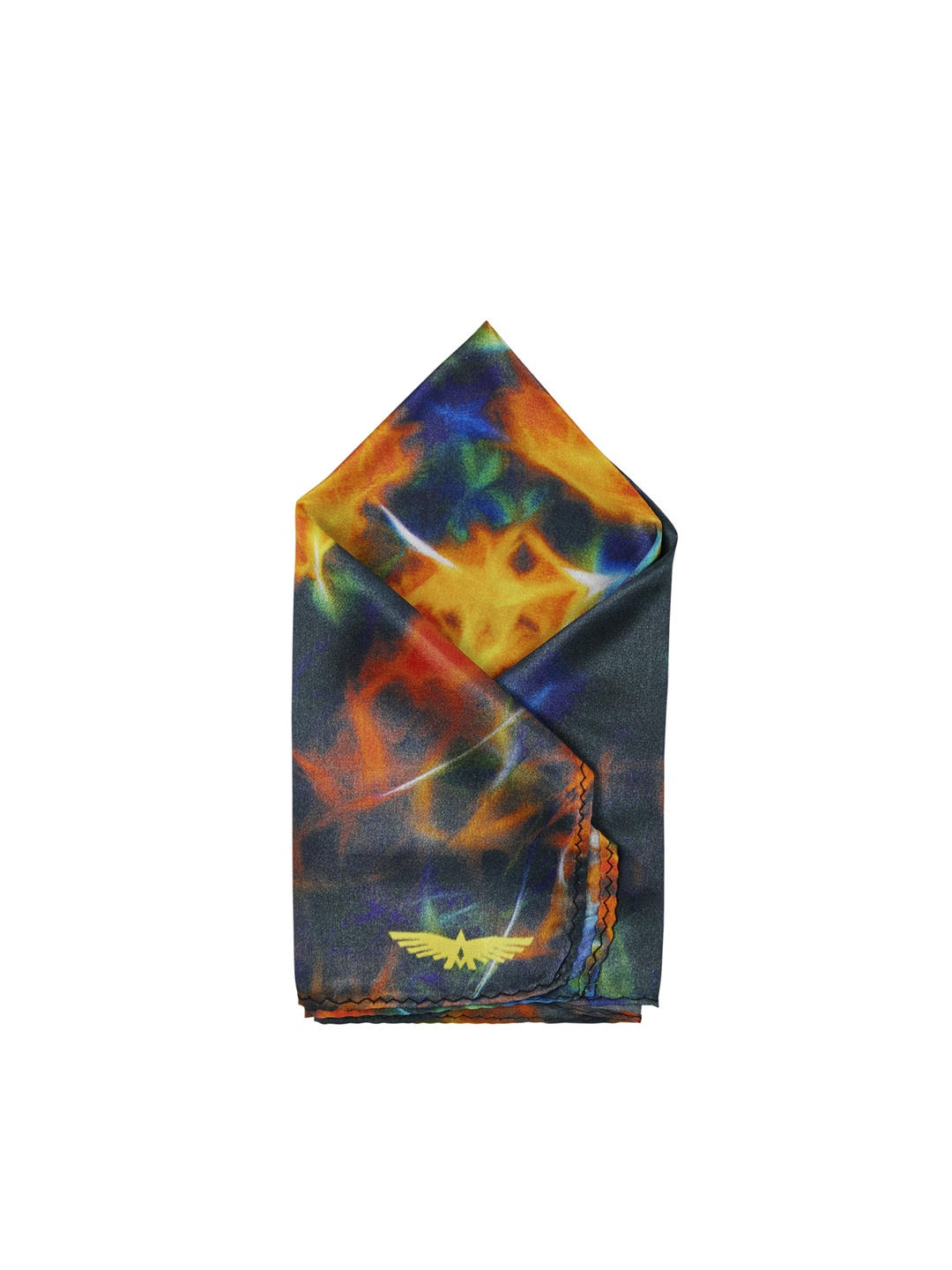 

Park Avenue Men Multicoloured Printed Pocket Square, Multi