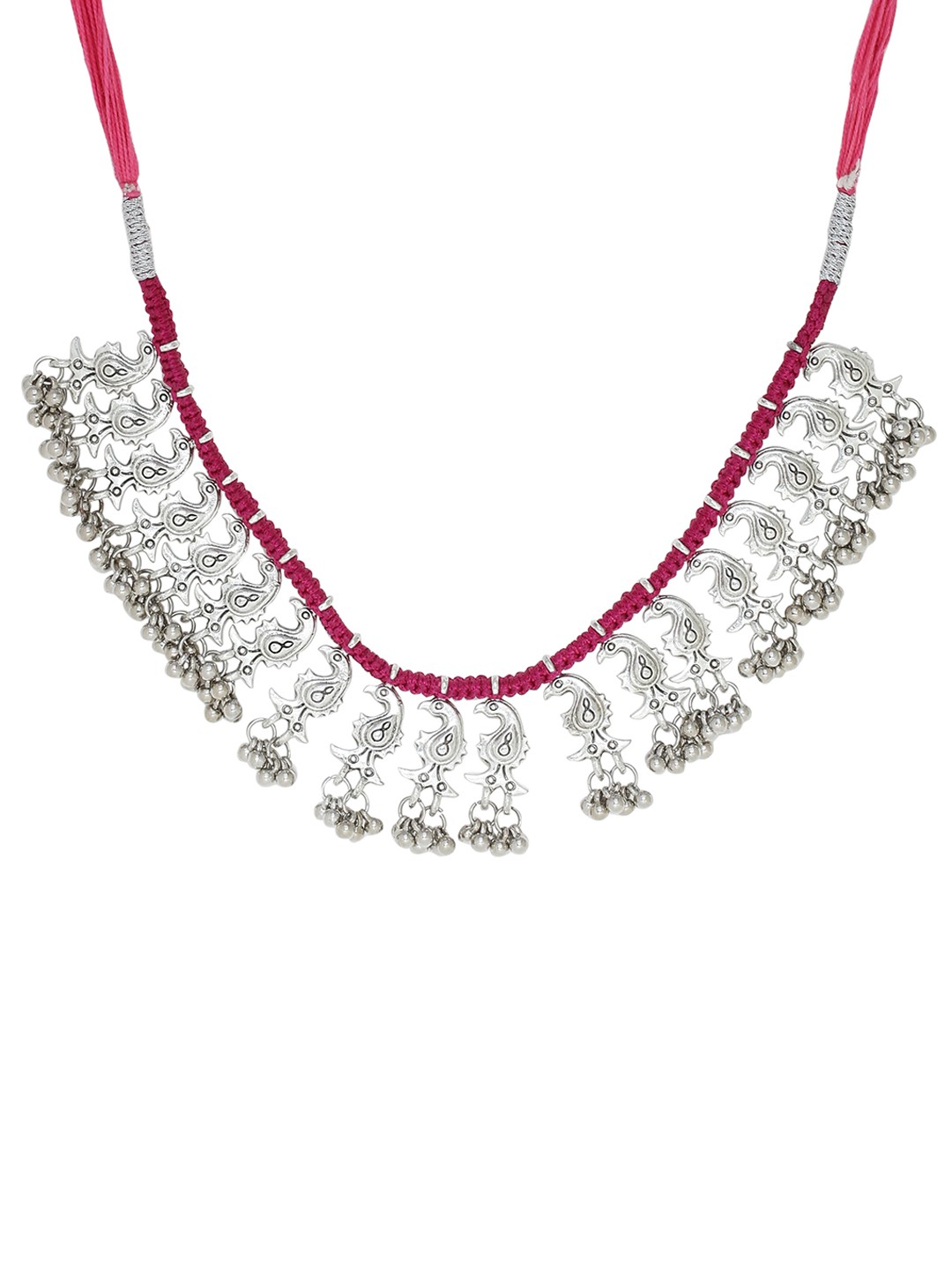 

Silvermerc Designs Silver-Plated Handcrafted Necklace